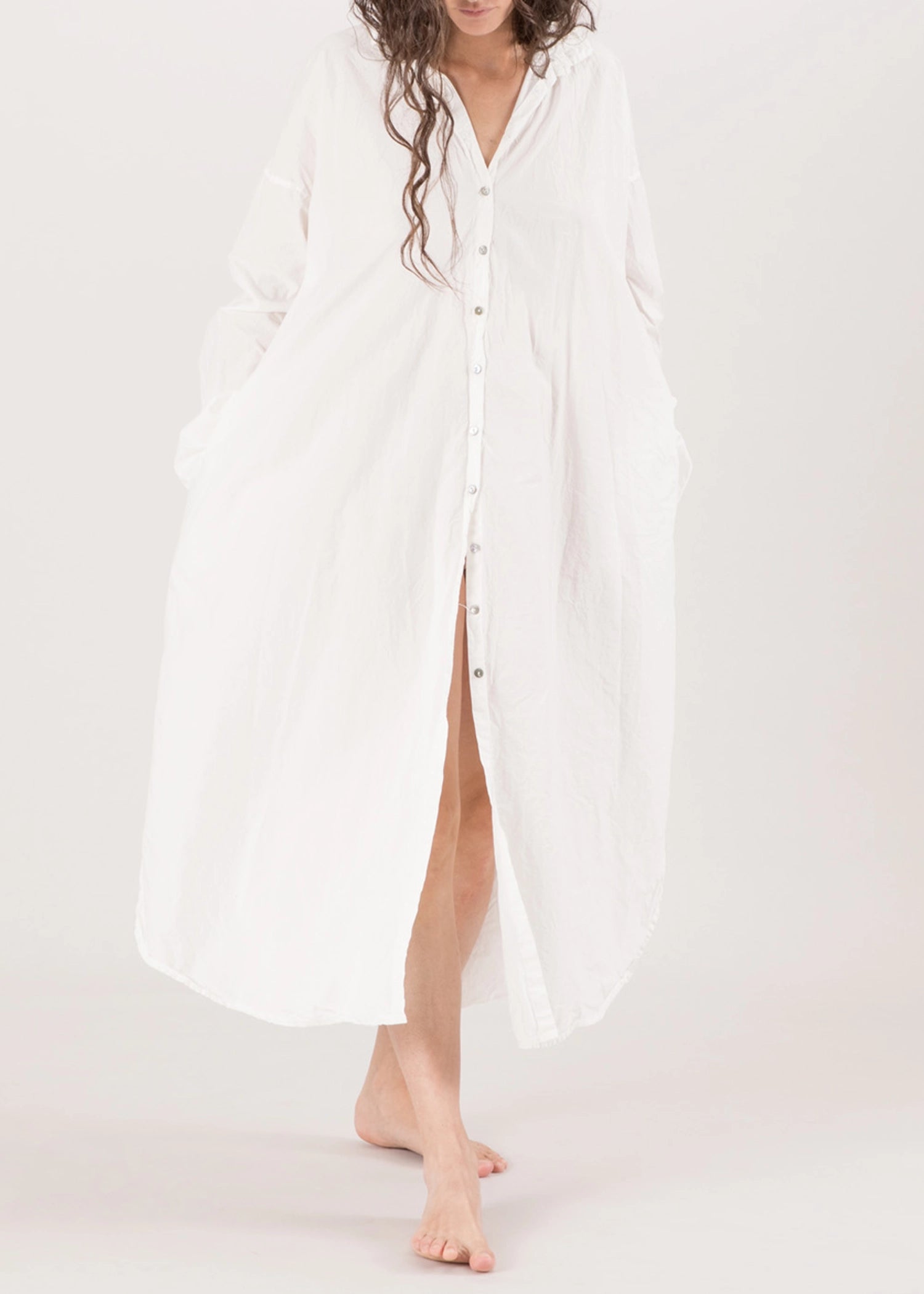 未使用タグ付★ALBUM DI FAMIGLIA LONG DRESS Namu Shop - Album di Famiglia Long Shirt Dress TC - Black