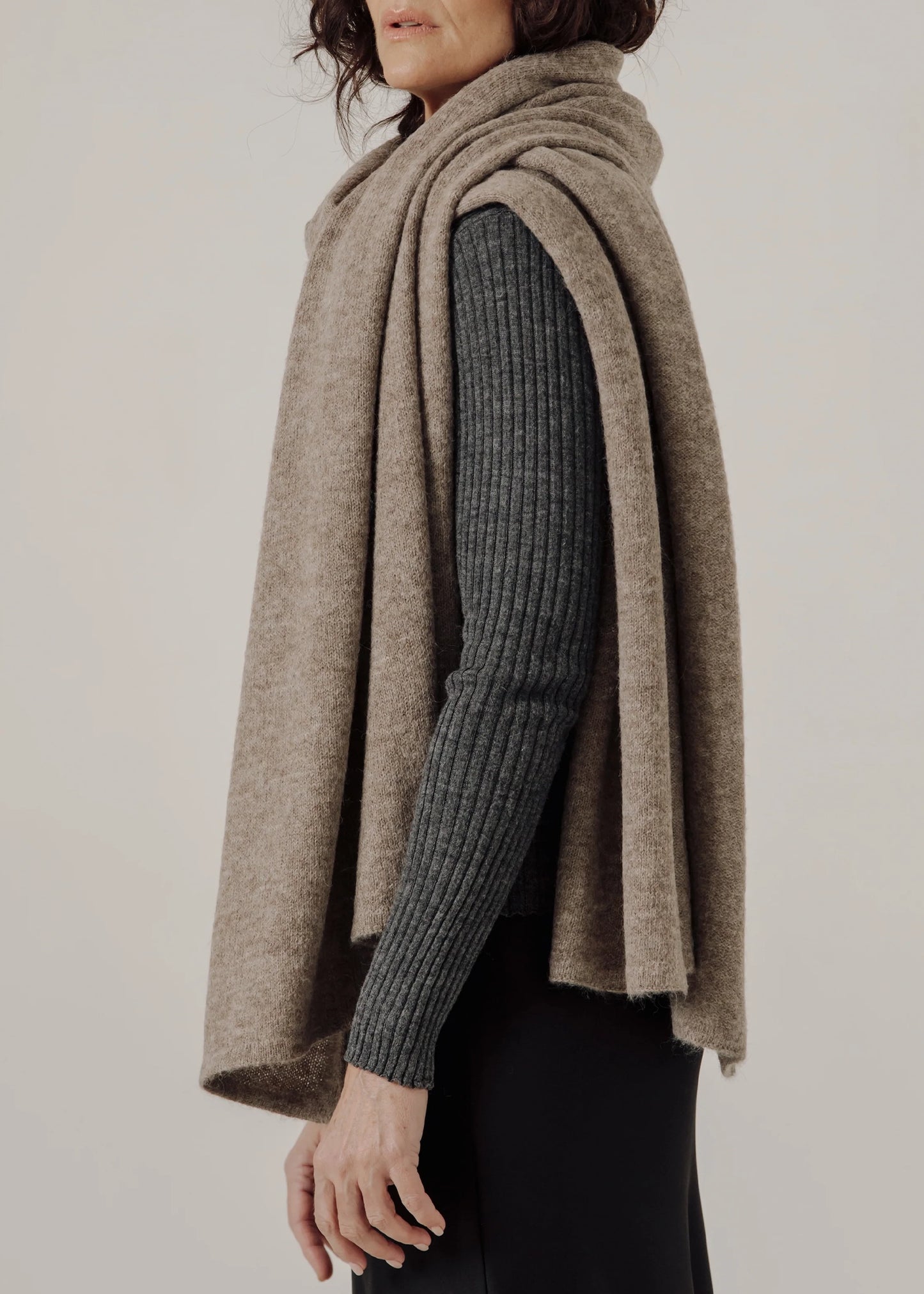 Bare-Knitwear-Baby-Alpaca-Travel-Wrap-Dark-Fawn