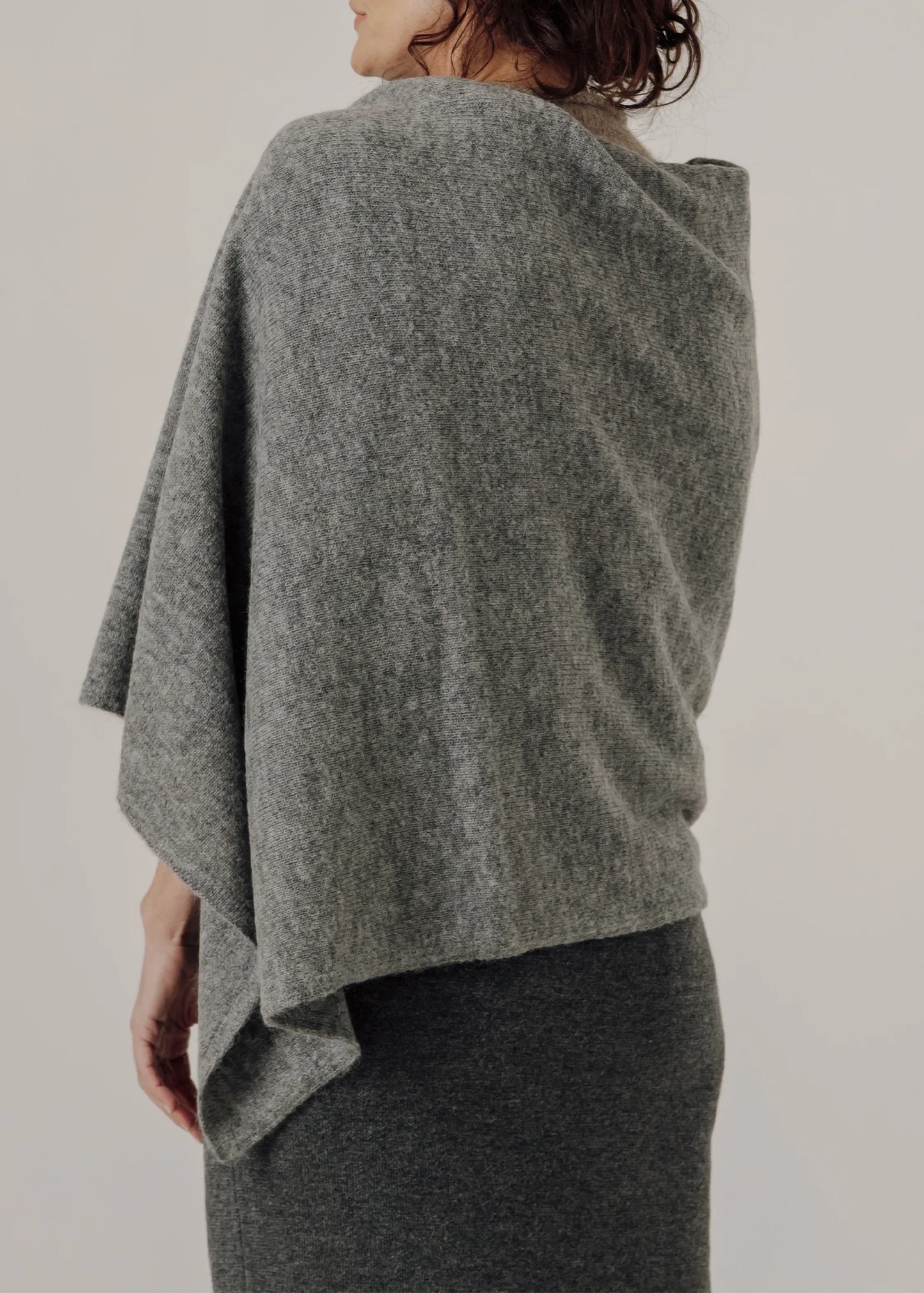 Bare-Knitwear-Baby-Alpaca-Travel-Wrap-Grey-Melange