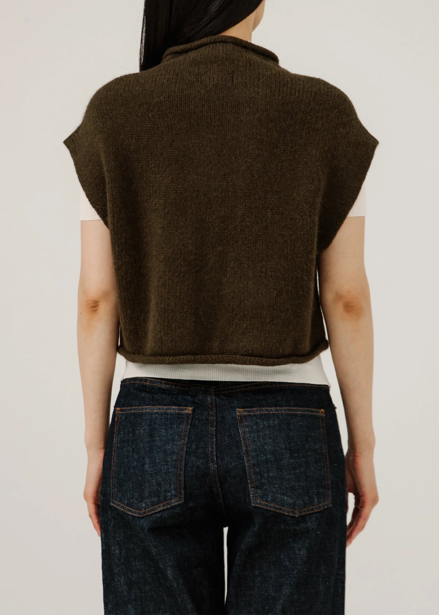 Bre-Knitwear-Iris-Vest-dark-olive