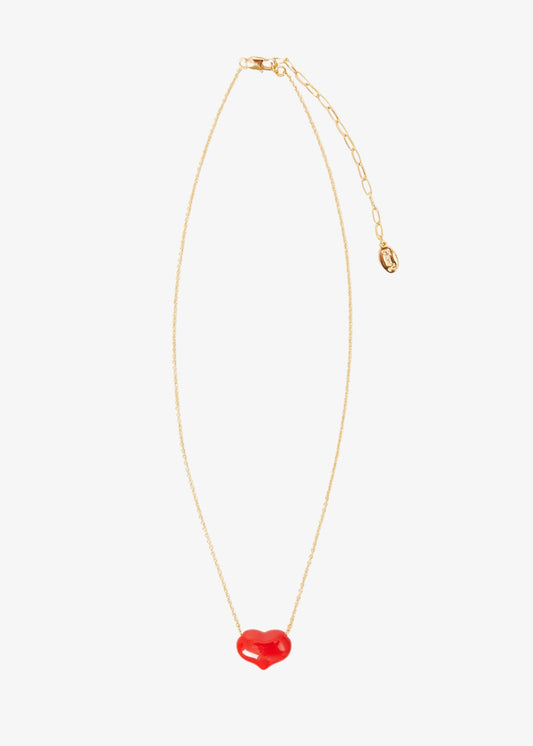 Clare-V-Petite-Mylar-Heart-Necklace