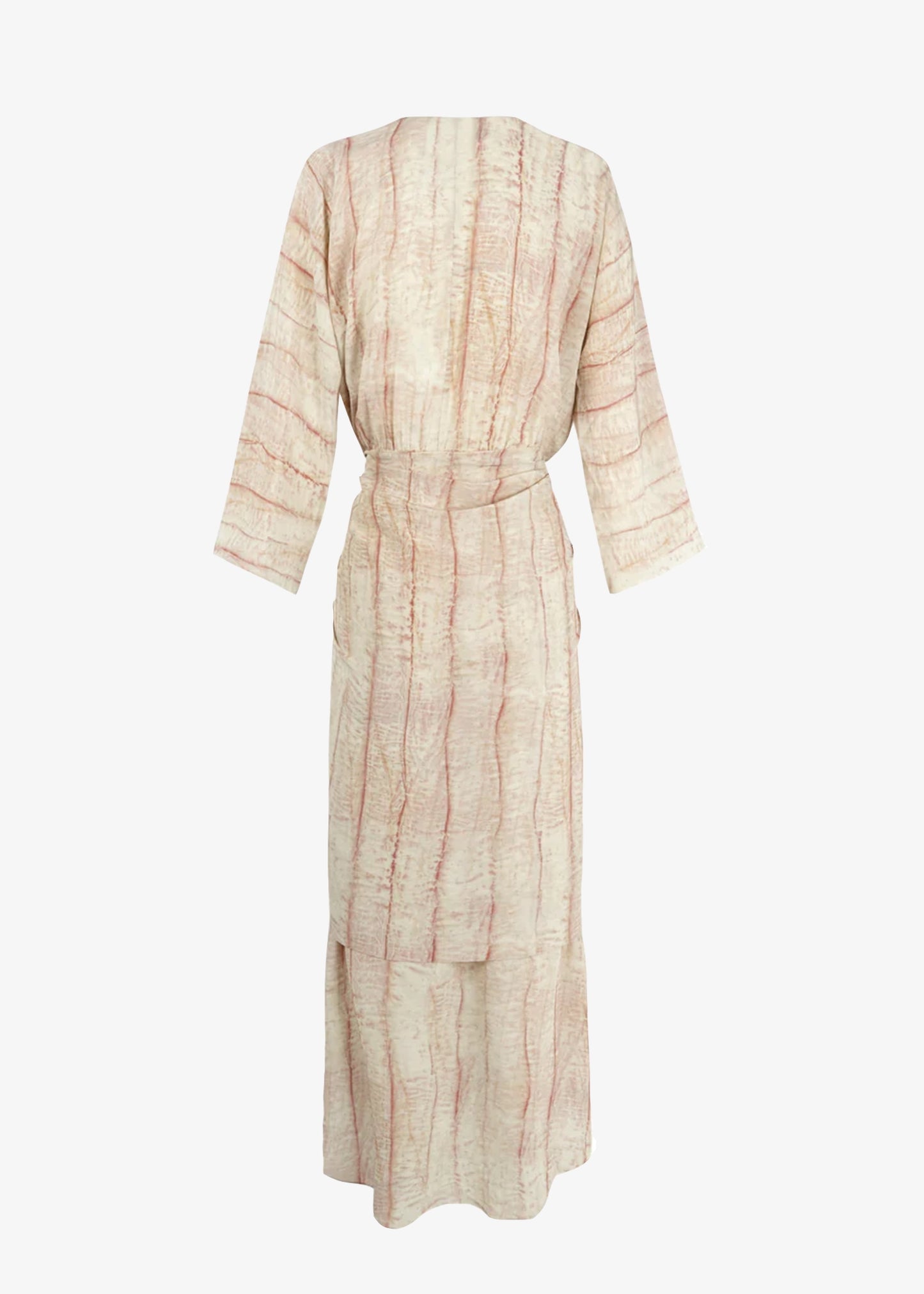 Cortana-Antibes-Irony-Print-Silk-Dress