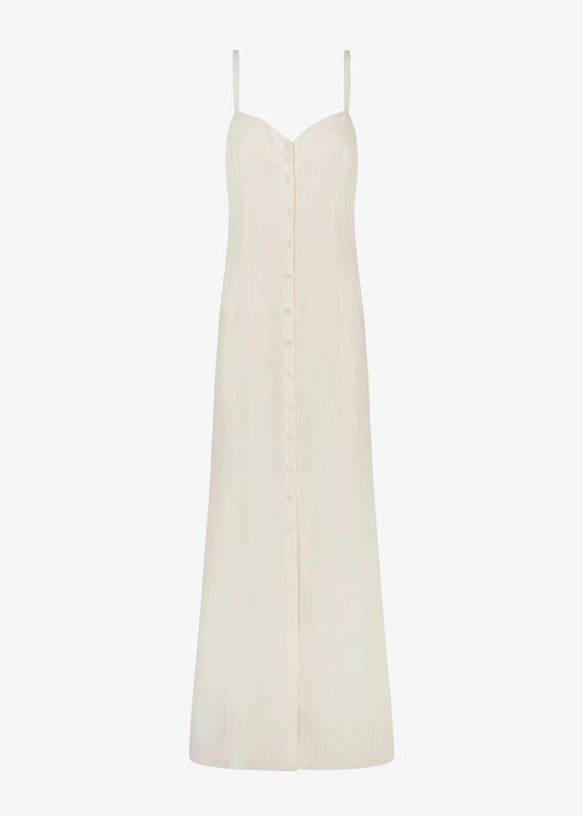 Cortana-Bambina-Ivory-Linen-Dress