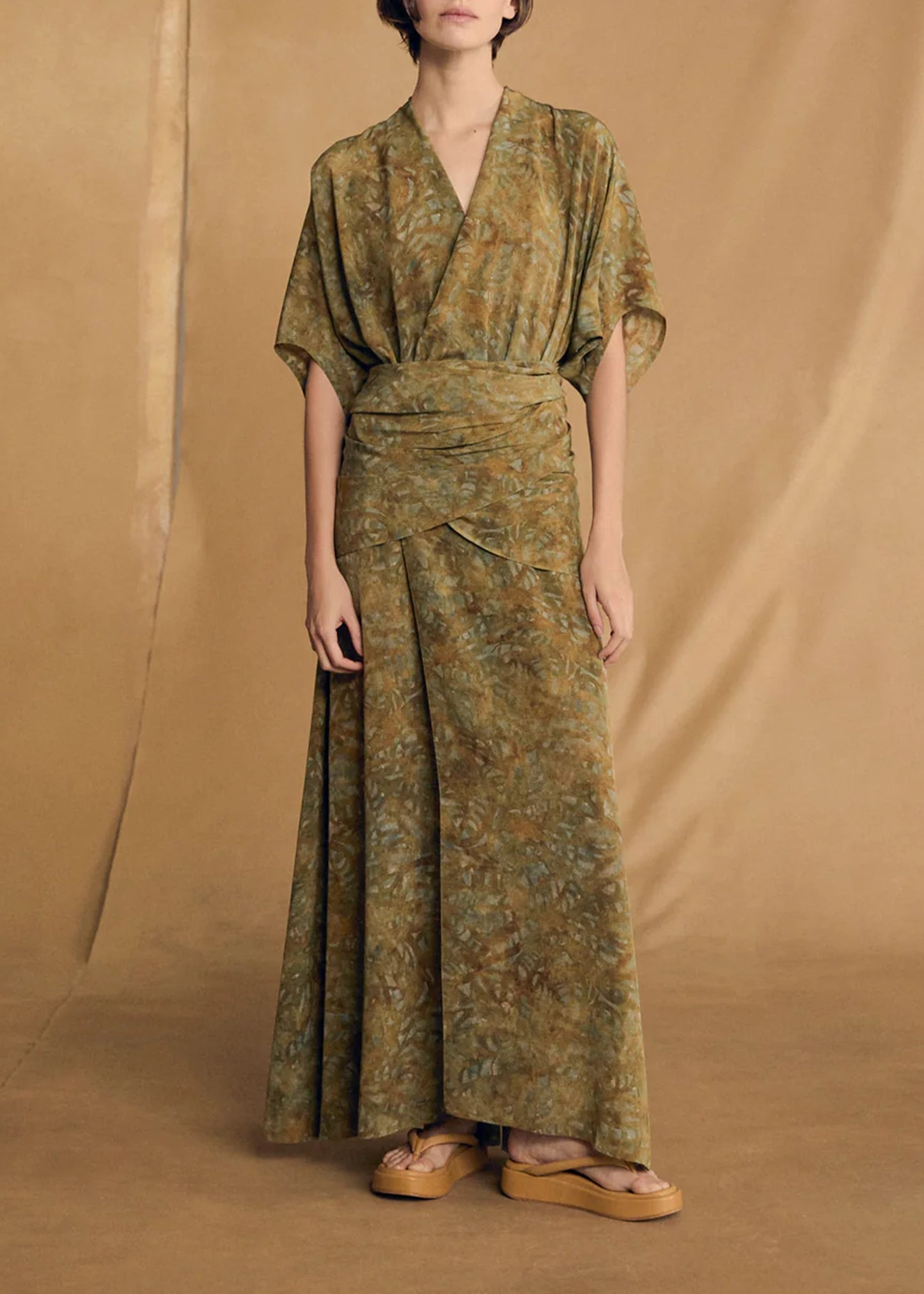 Cortana-Lil-Trap-Print-Silk-Dress