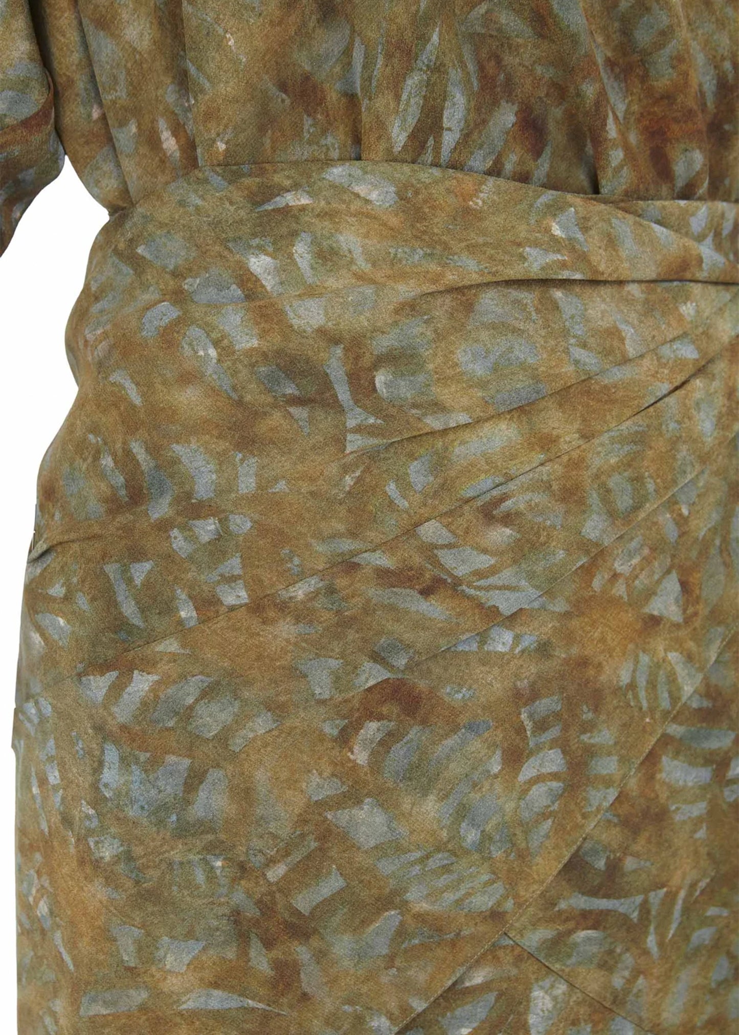 Cortana-Lil-Trap-Print-Silk-Dress