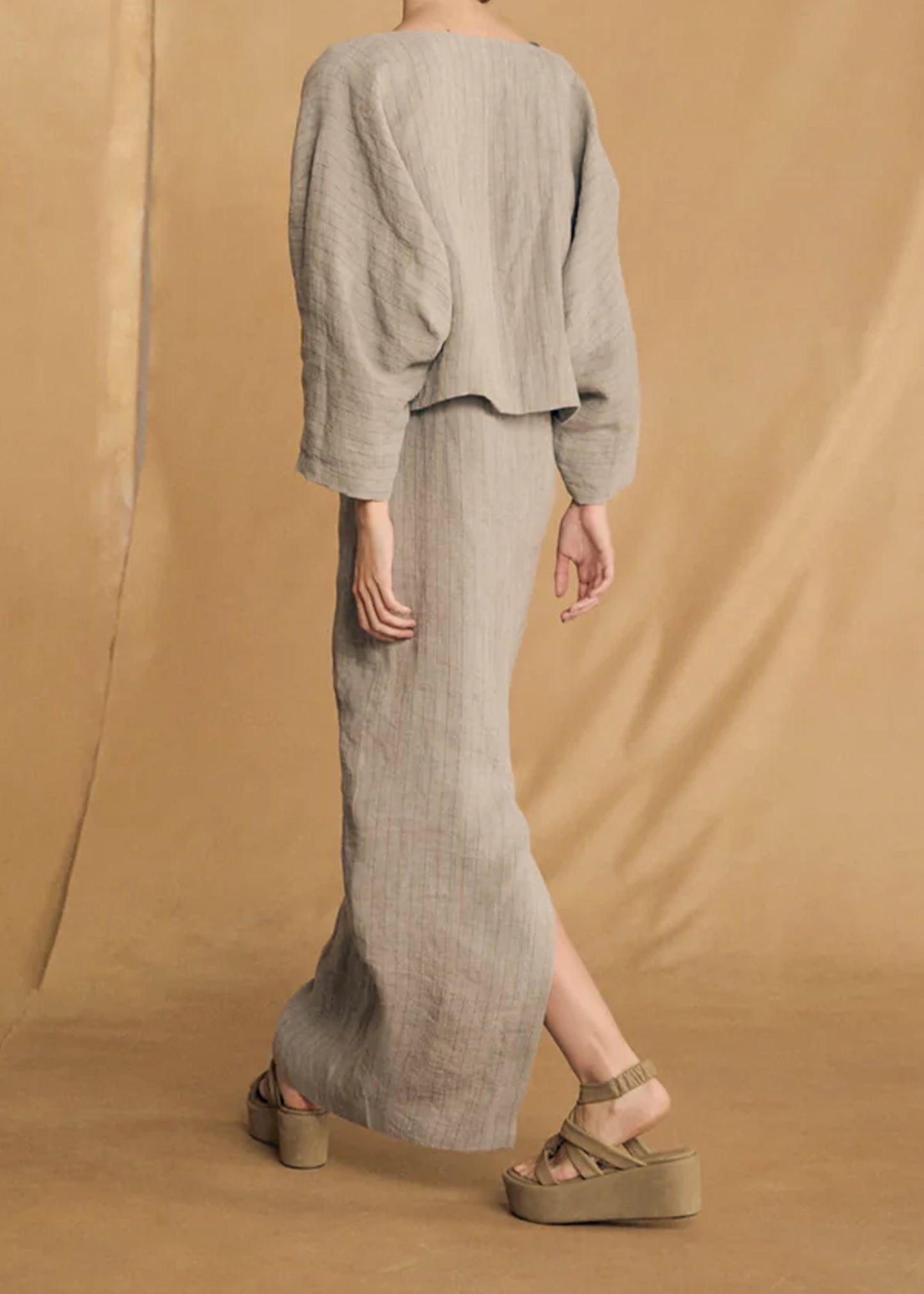 Cortana-Lupe-Sky-Blue-Striped-Linen-Jacket