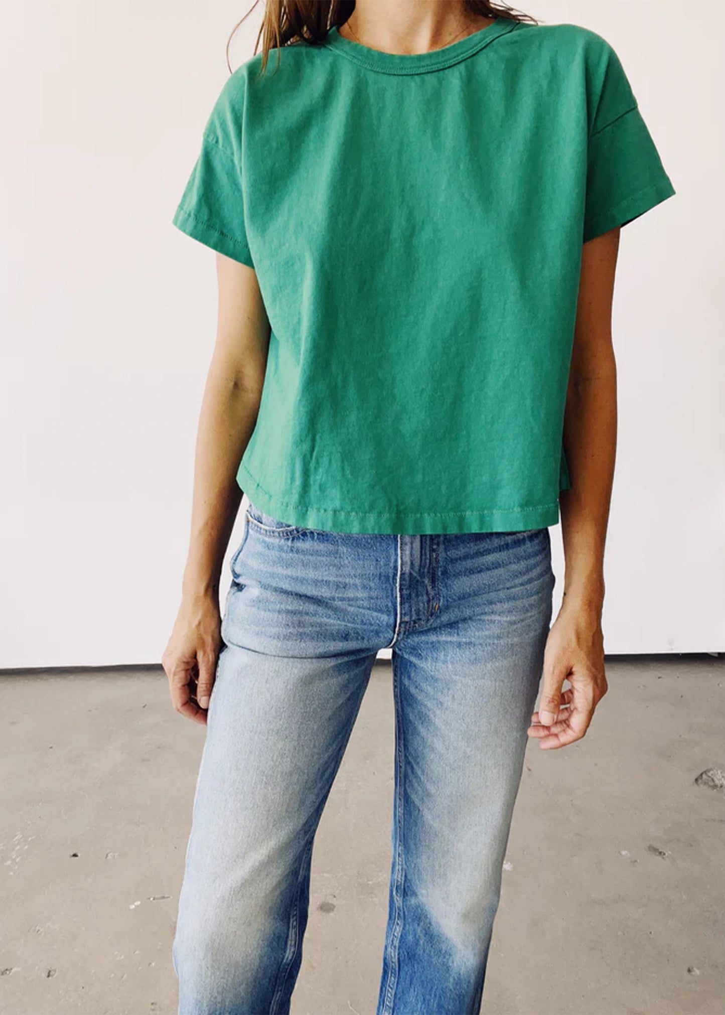 Hey-gang-the-boxy-tee-green