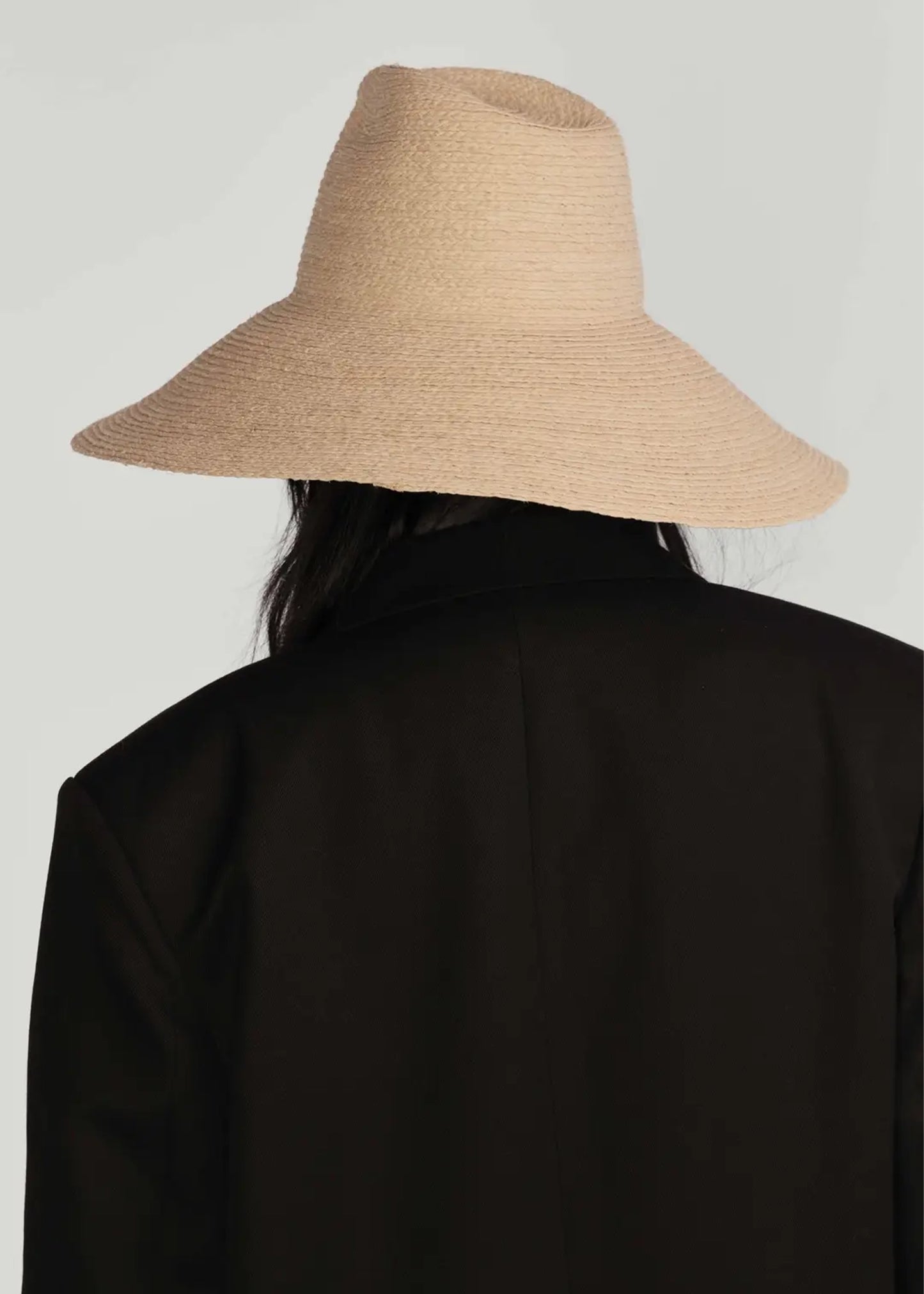 Janessa-Leone-Tinsley-wide-brimmed-raffia-straw-hat