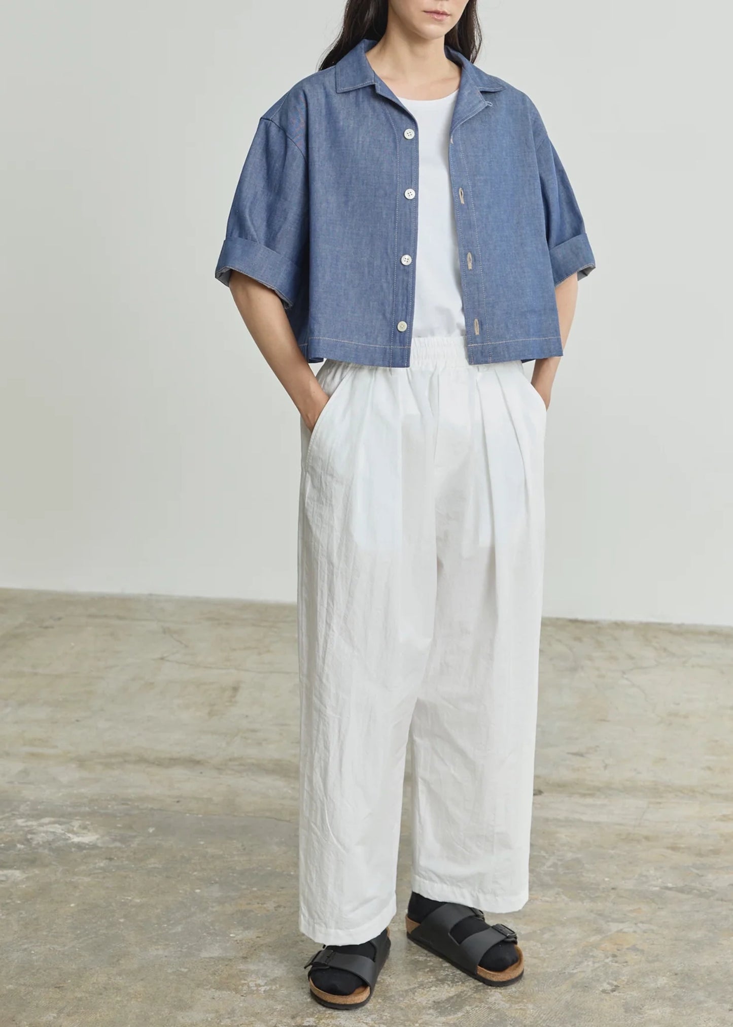 Nicholson-and-nicholson-Hakama-woven-white