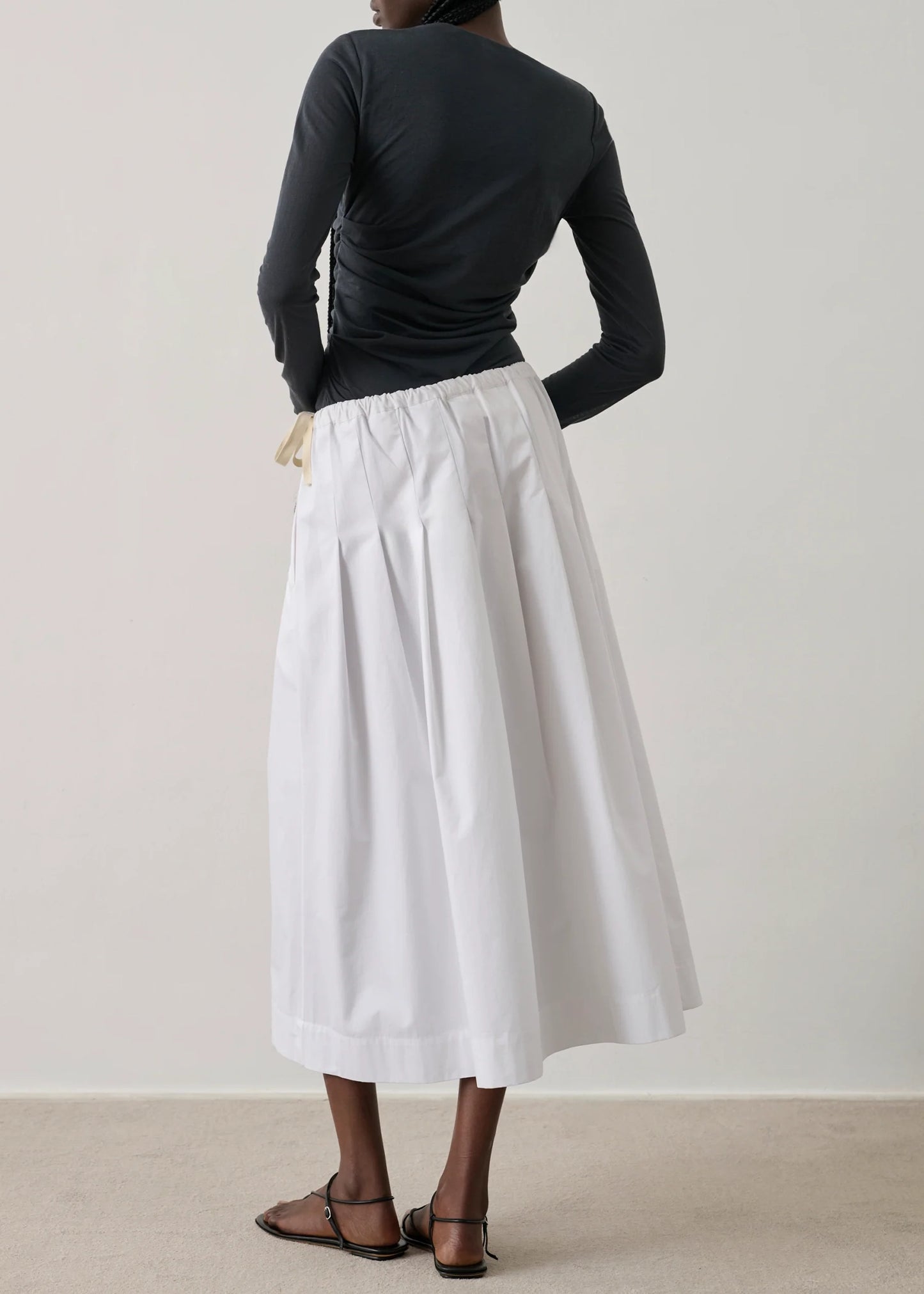 Soeur-Cotton-Amalia-midi-skirt-off-white