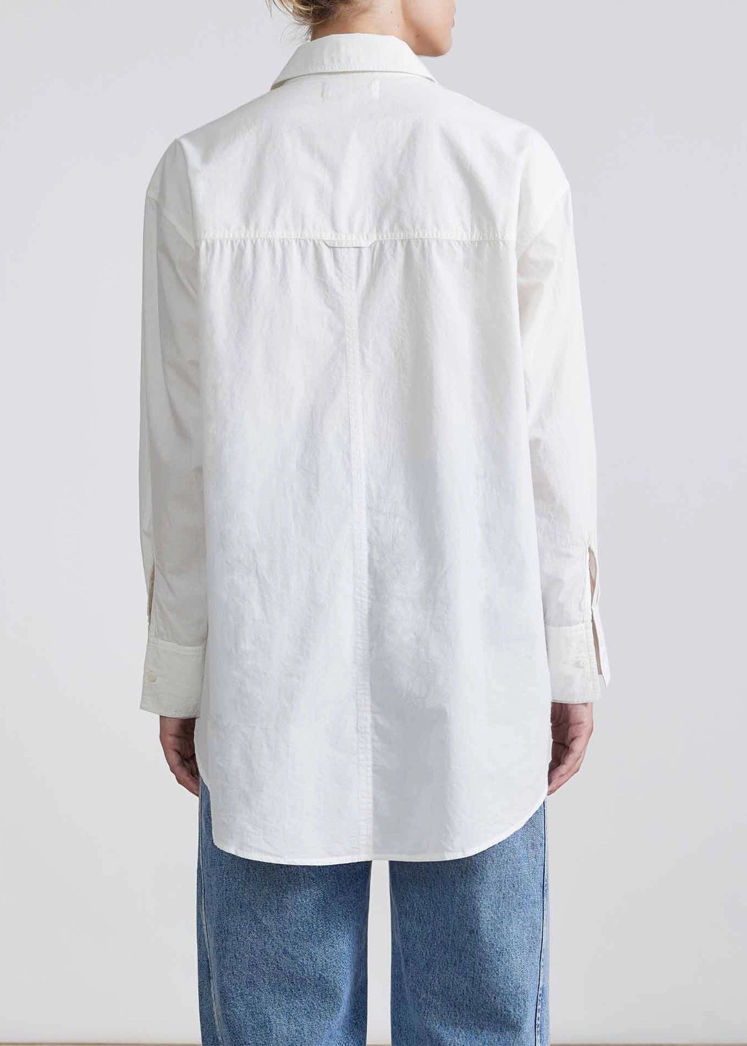 Apiece-apart-oversized-button-down-white