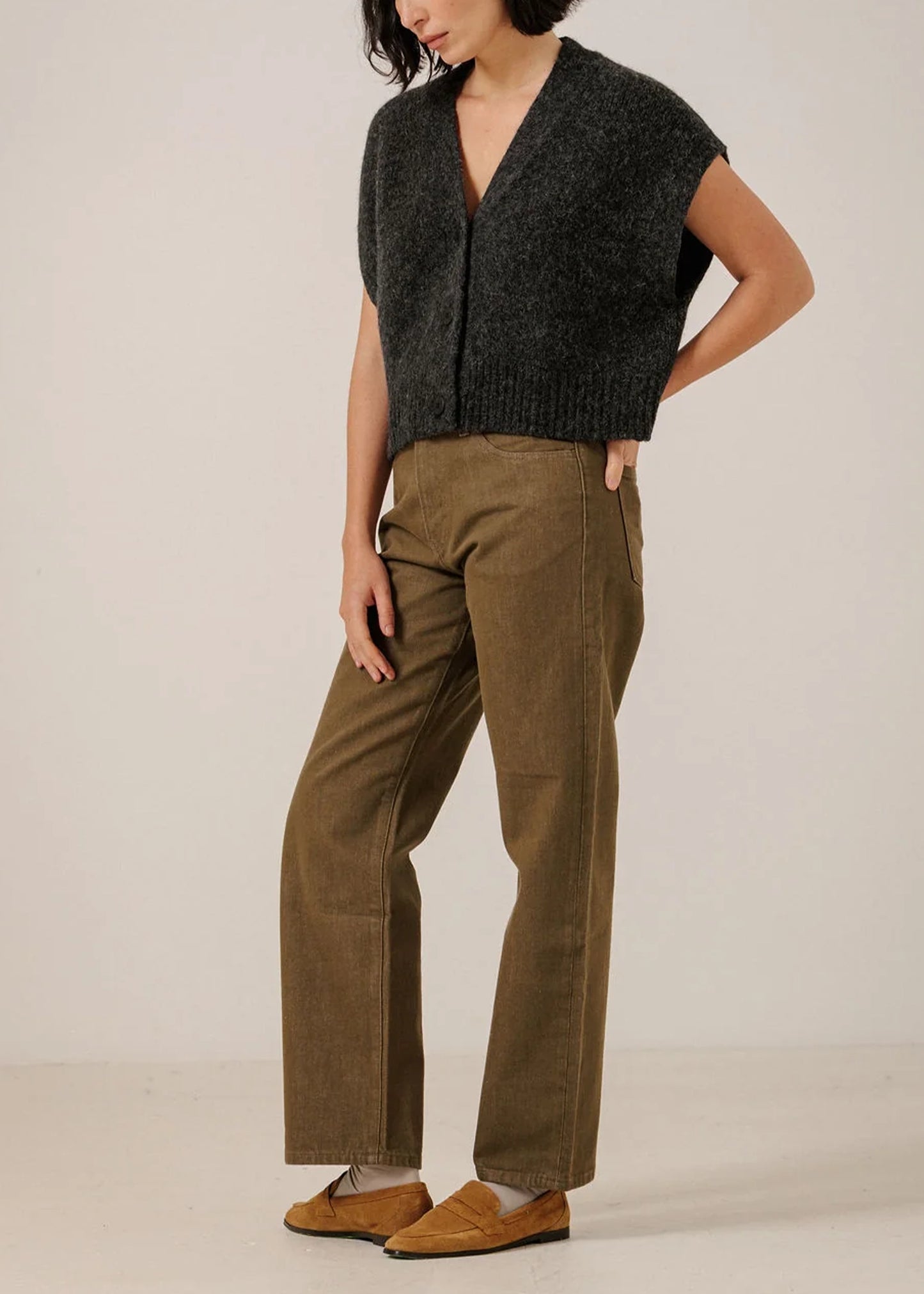 BARE Knitwear Alpaca Vest
