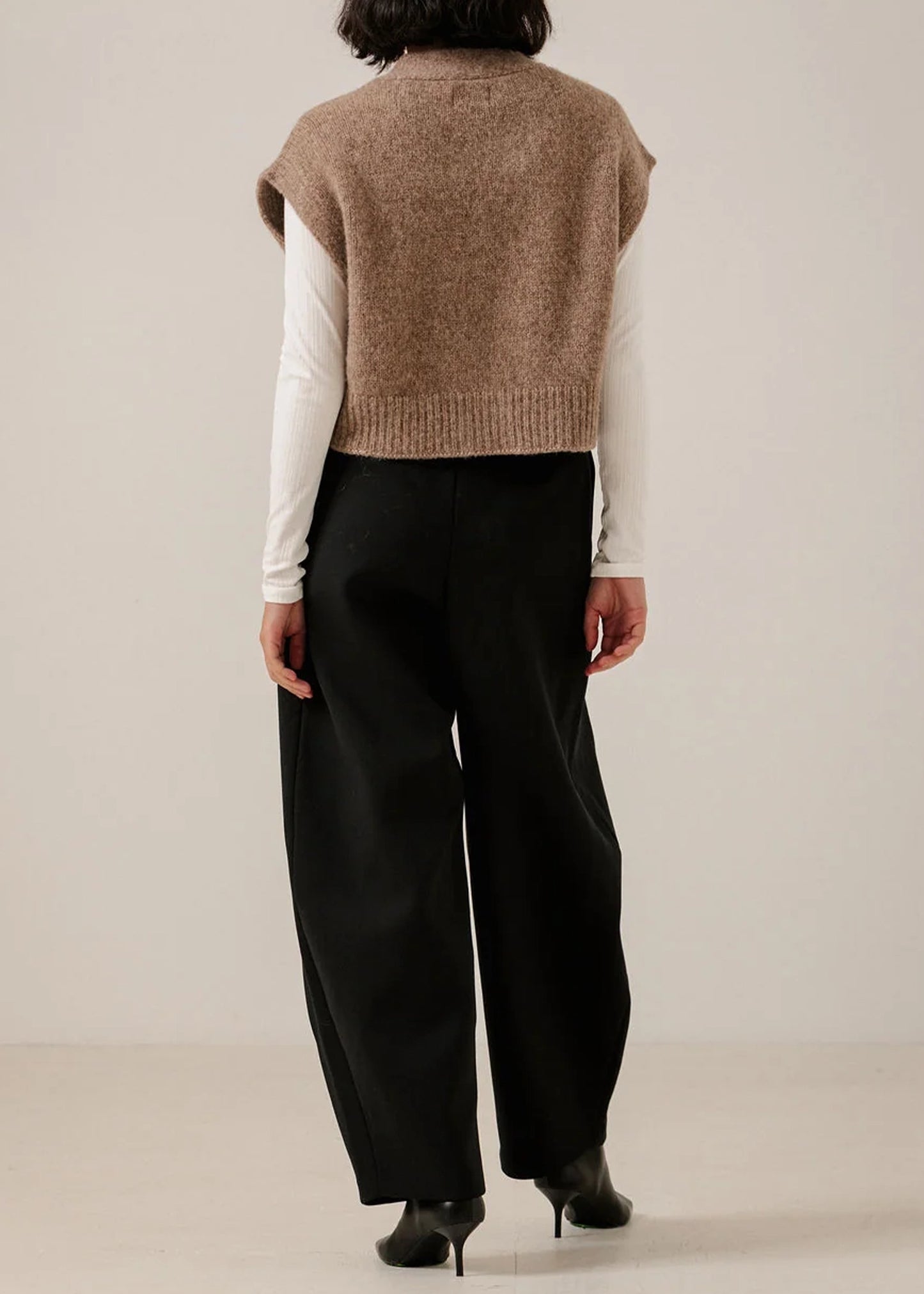 BARE Knitwear Alpaca Vest