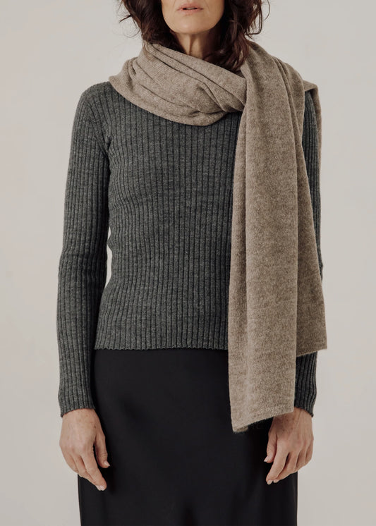 Bare-Knitwear-Baby-Alpaca-Travel-Wrap-Dark-Fawn