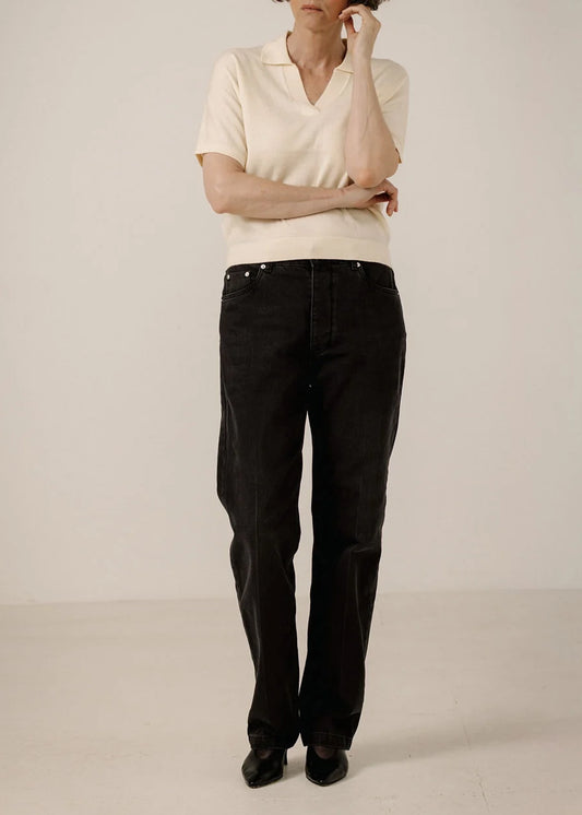 Bare-Knitwear-Batwing-Merino-Polo-Ivory