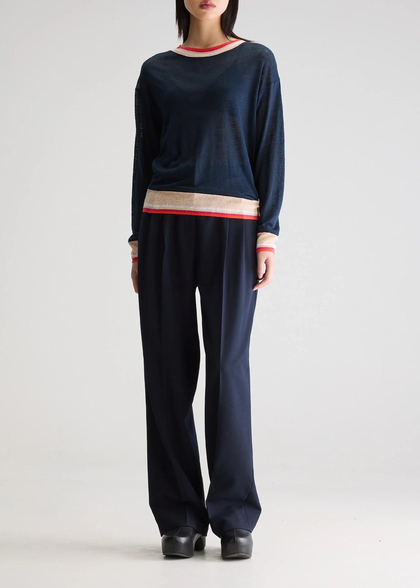 Bellerose-blue-stripe-long-sleeved-t-shirt-senia