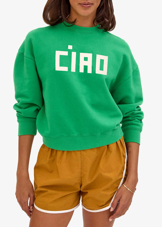 Clare-V-Le-Drop-Sweatshirt-ciao-green