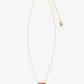 Clare-V-Petite-Mylar-Heart-Necklace