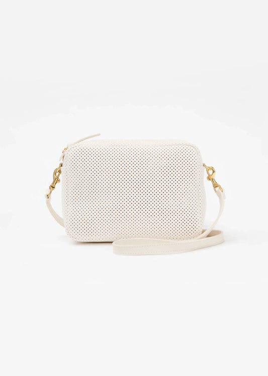 Clare V. Le Box Bag in Cream