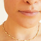 Clare-V-Sardine-Chain-Necklace