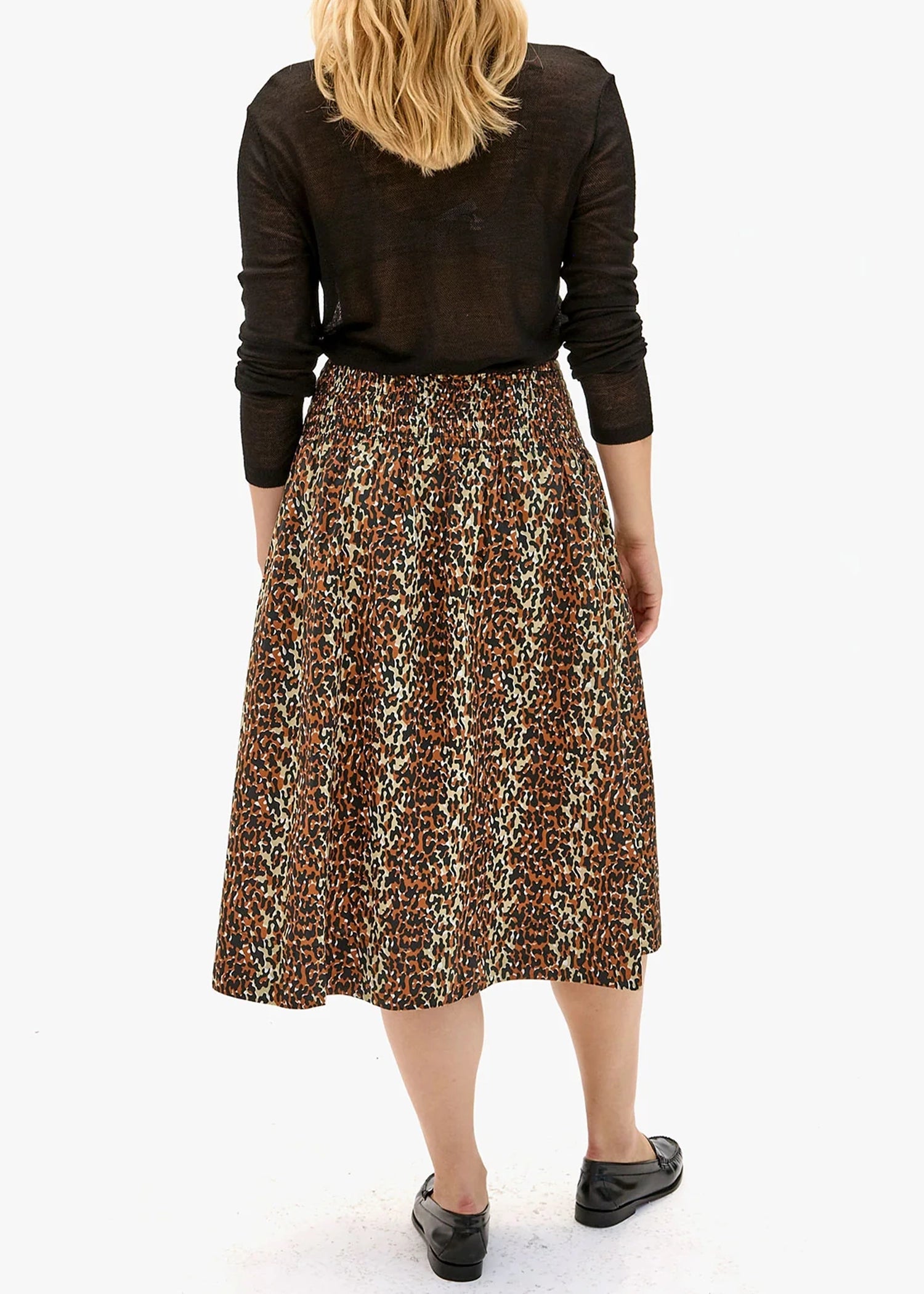 Clare-V-Zoe-Jaguar-Print-Skirt