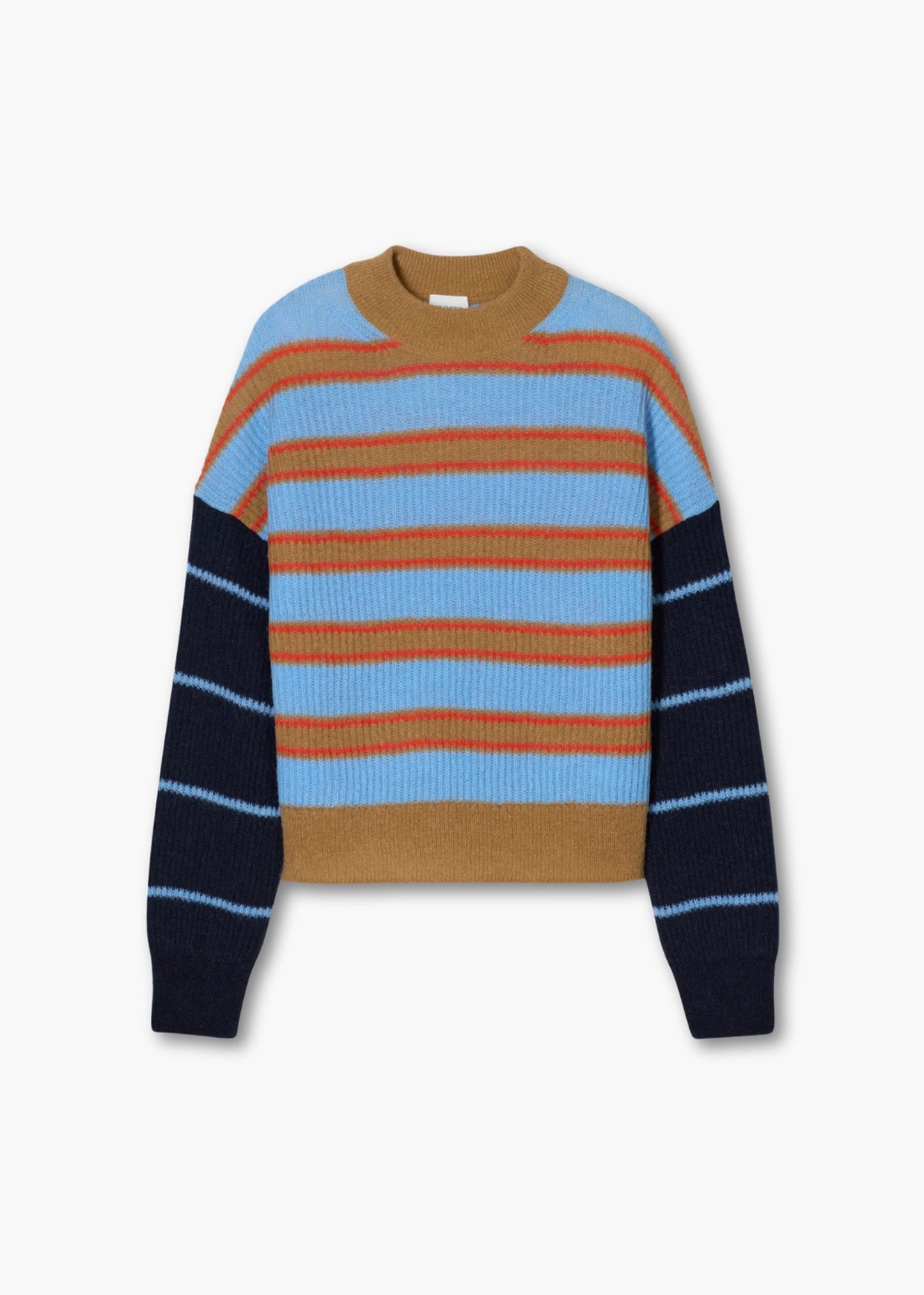 Closed-Striped-alpaca-wool-blend-knit