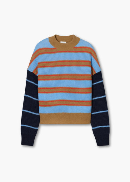 Closed-Striped-alpaca-wool-blend-knit