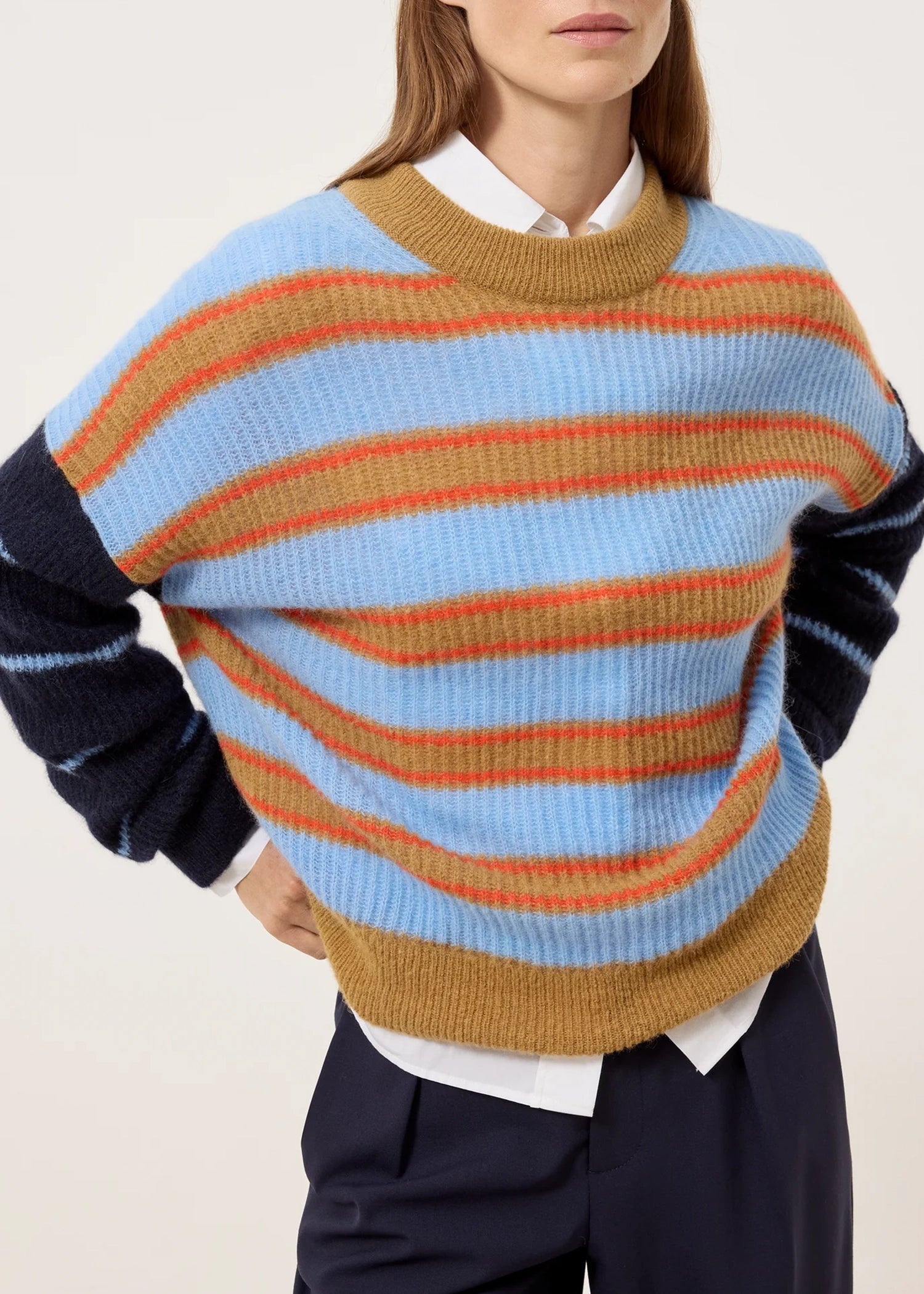 Closed-Striped-alpaca-wool-blend-knit