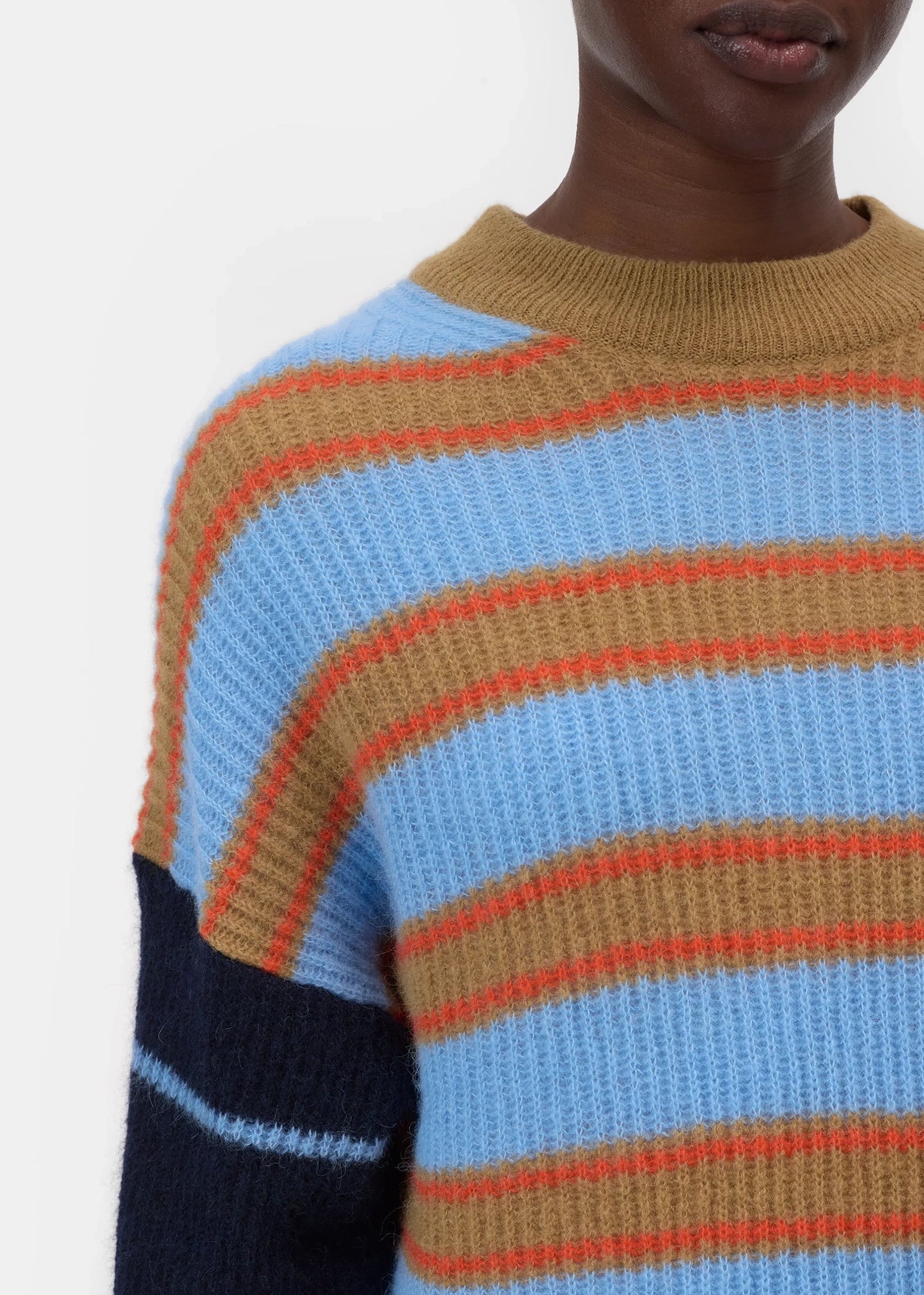 Closed-Striped-alpaca-wool-blend-knit
