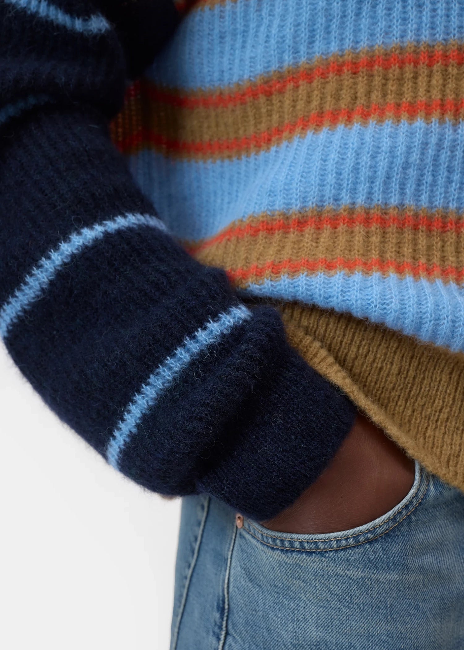 Closed-Striped-alpaca-wool-blend-knit