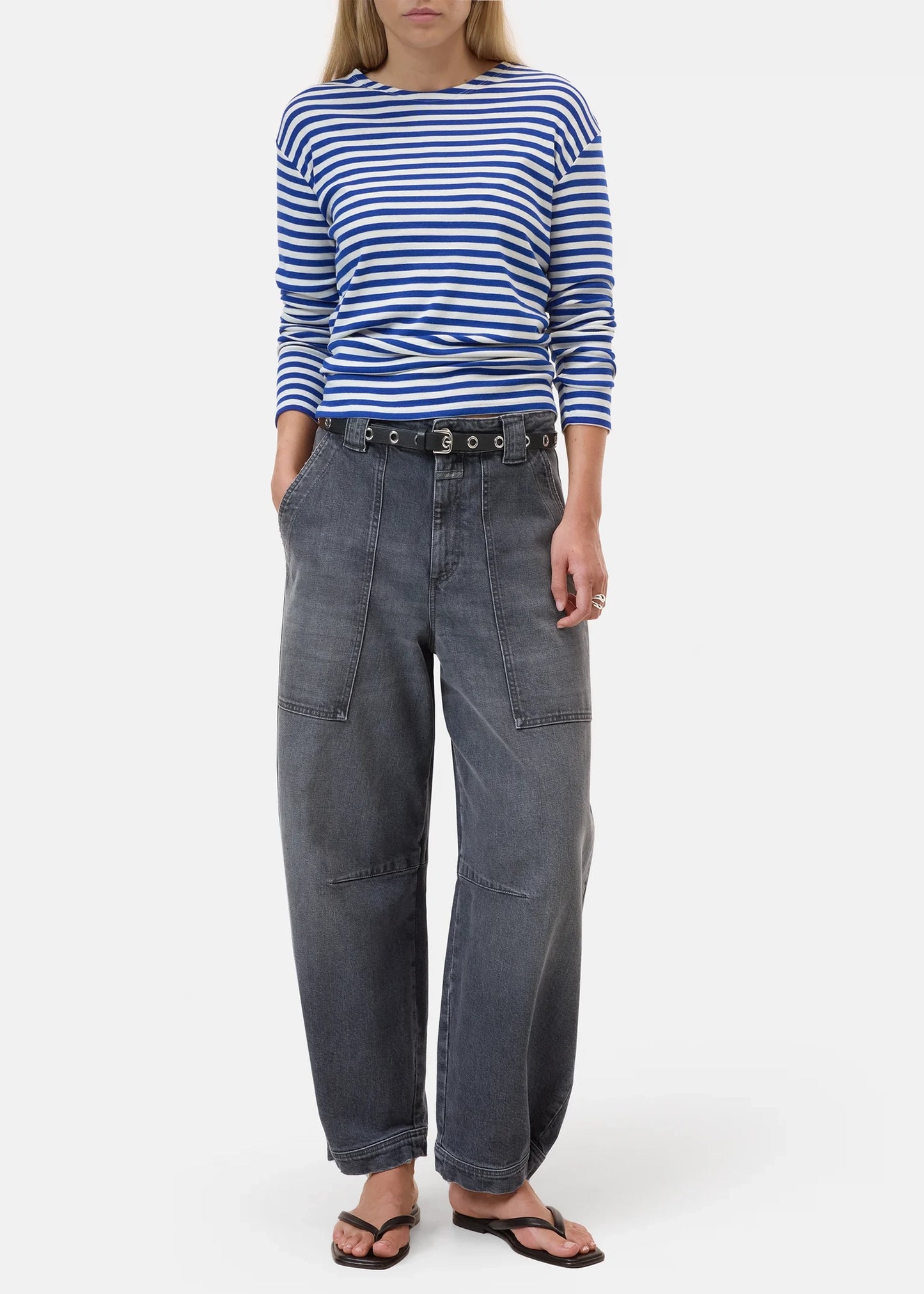 Closed-basic-long-sleeve-shirt-cotton-blend