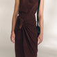 Cortana-Corallo-astra-print-silk-dress