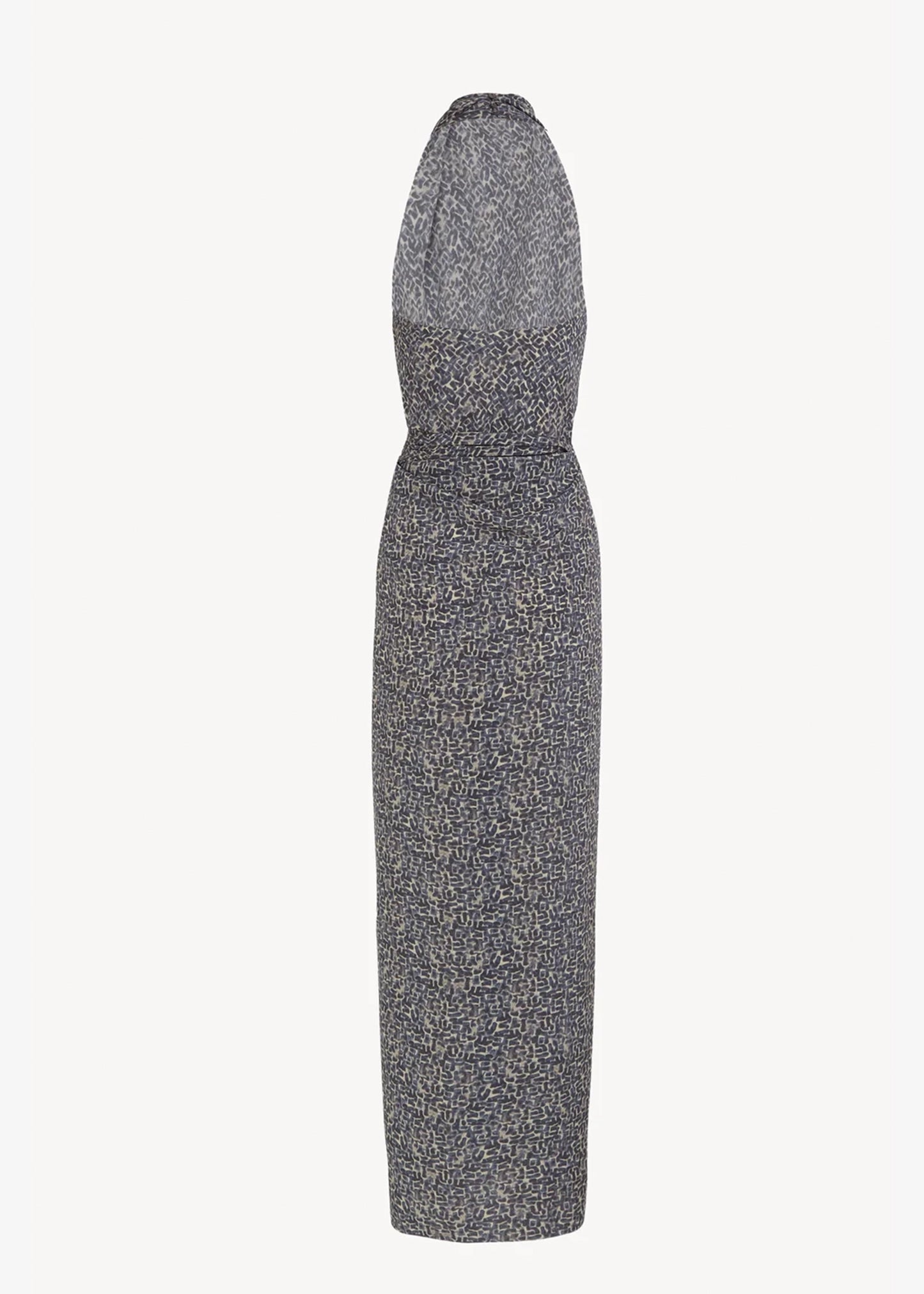 Cortana-Corallo-astra-print-silk-dress
