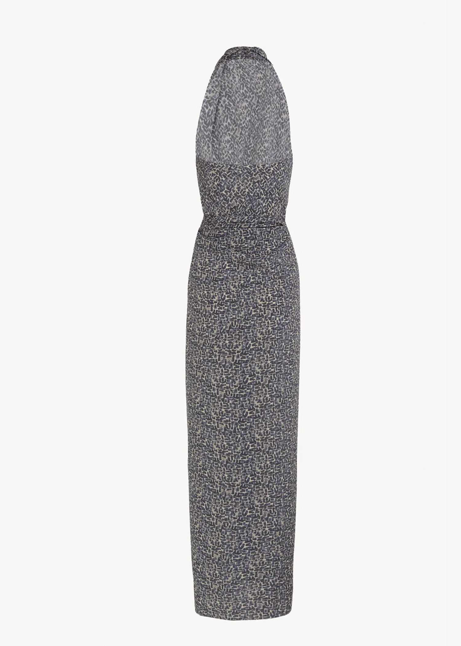 Cortana-Corallo-astra-print-silk-dress