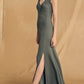Cortana-Kara-Ocean-Green-Silk-Dress