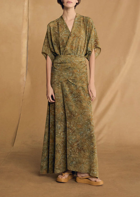 Cortana-Lil-Trap-Print-Silk-Dress