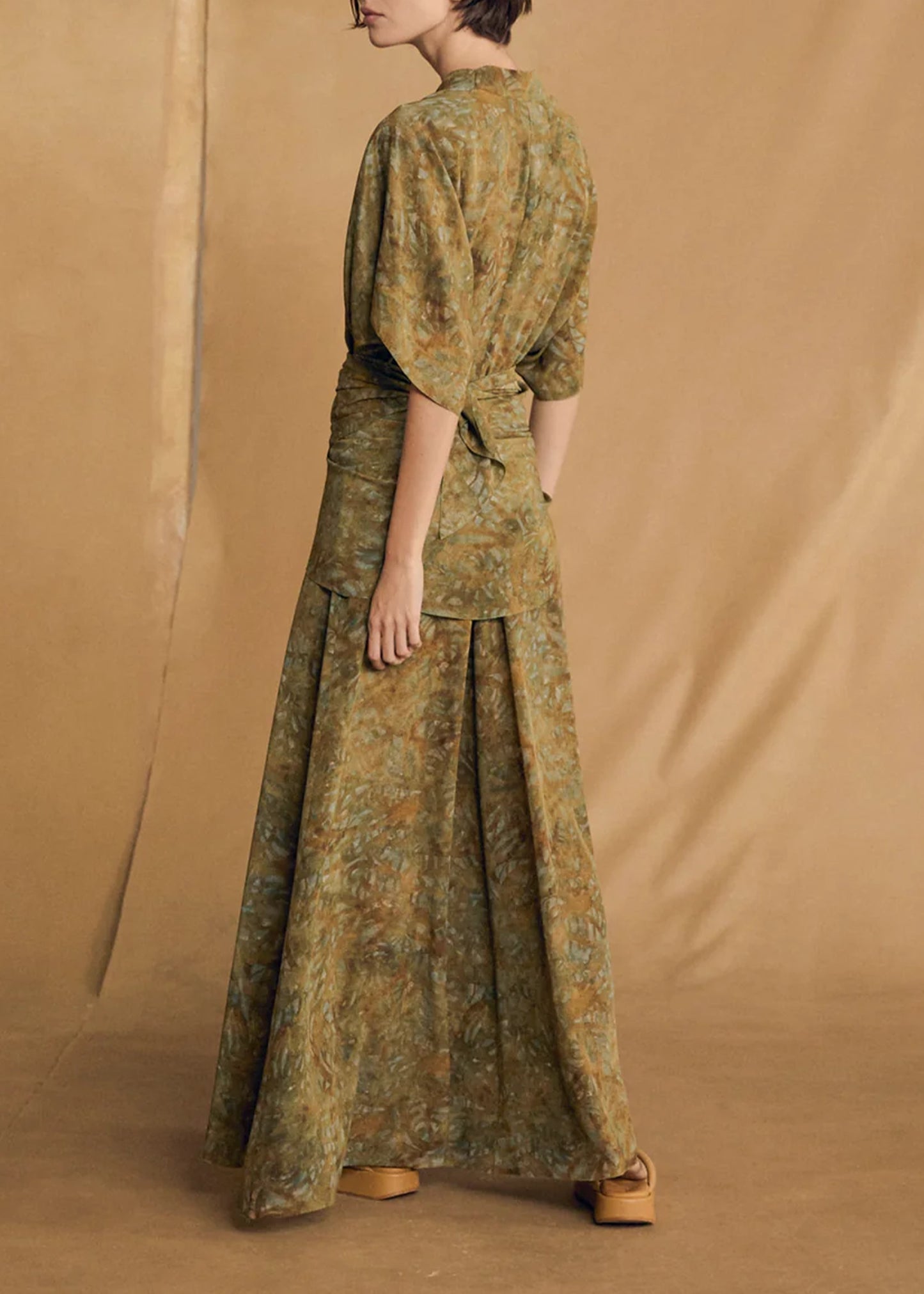 Cortana-Lil-Trap-Print-Silk-Dress