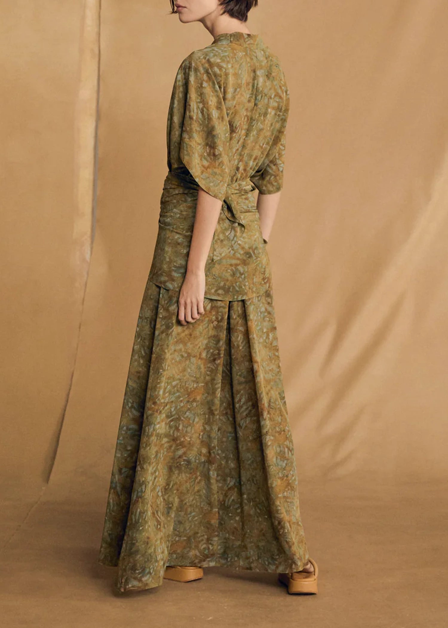 Cortana-Lil-Trap-Print-Silk-Dress