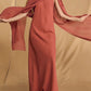 Cortana-Luana-Carmine-red-silk-dress