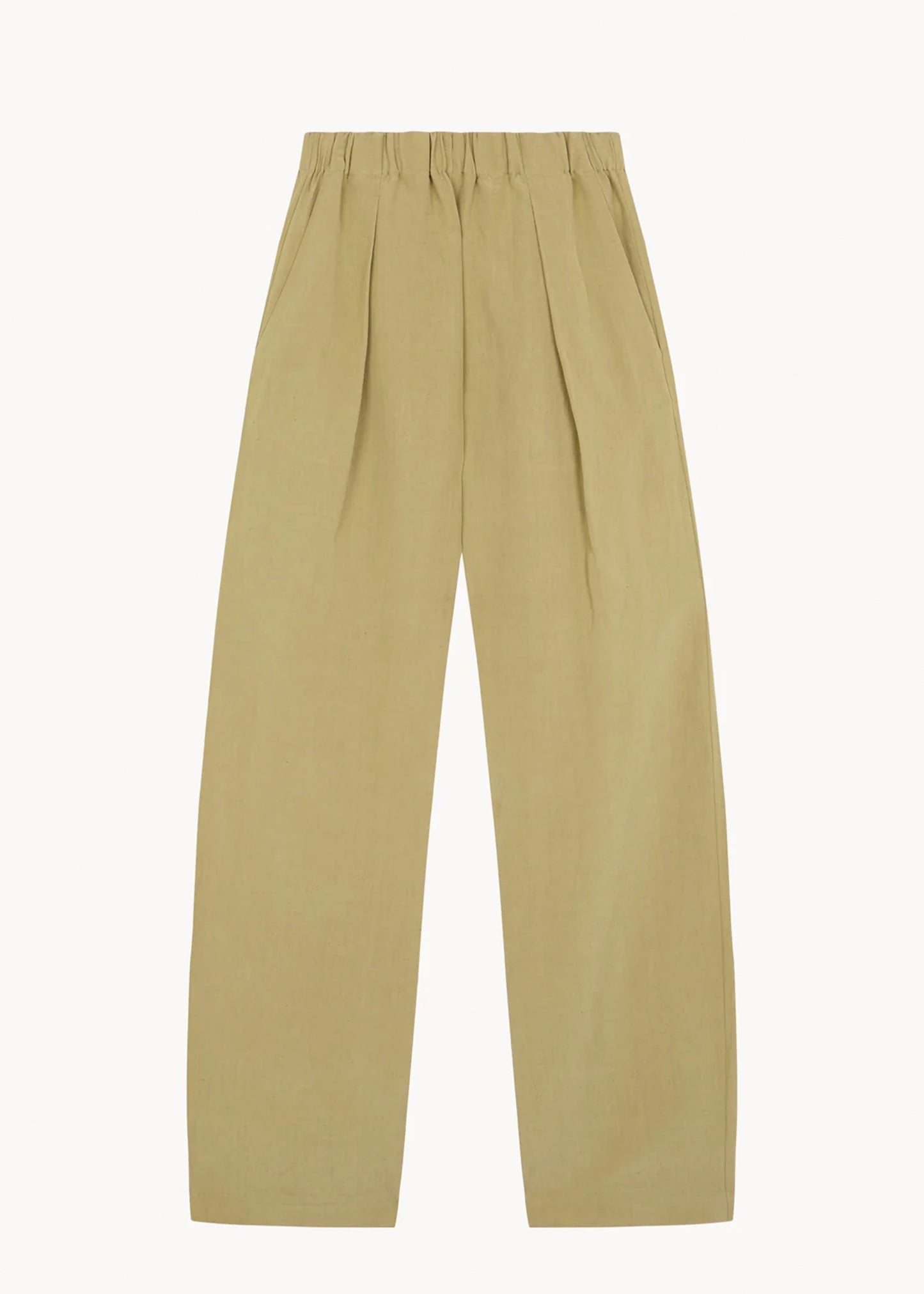 Cortana-Mel-Matte-Khaki-linen-silk-pants