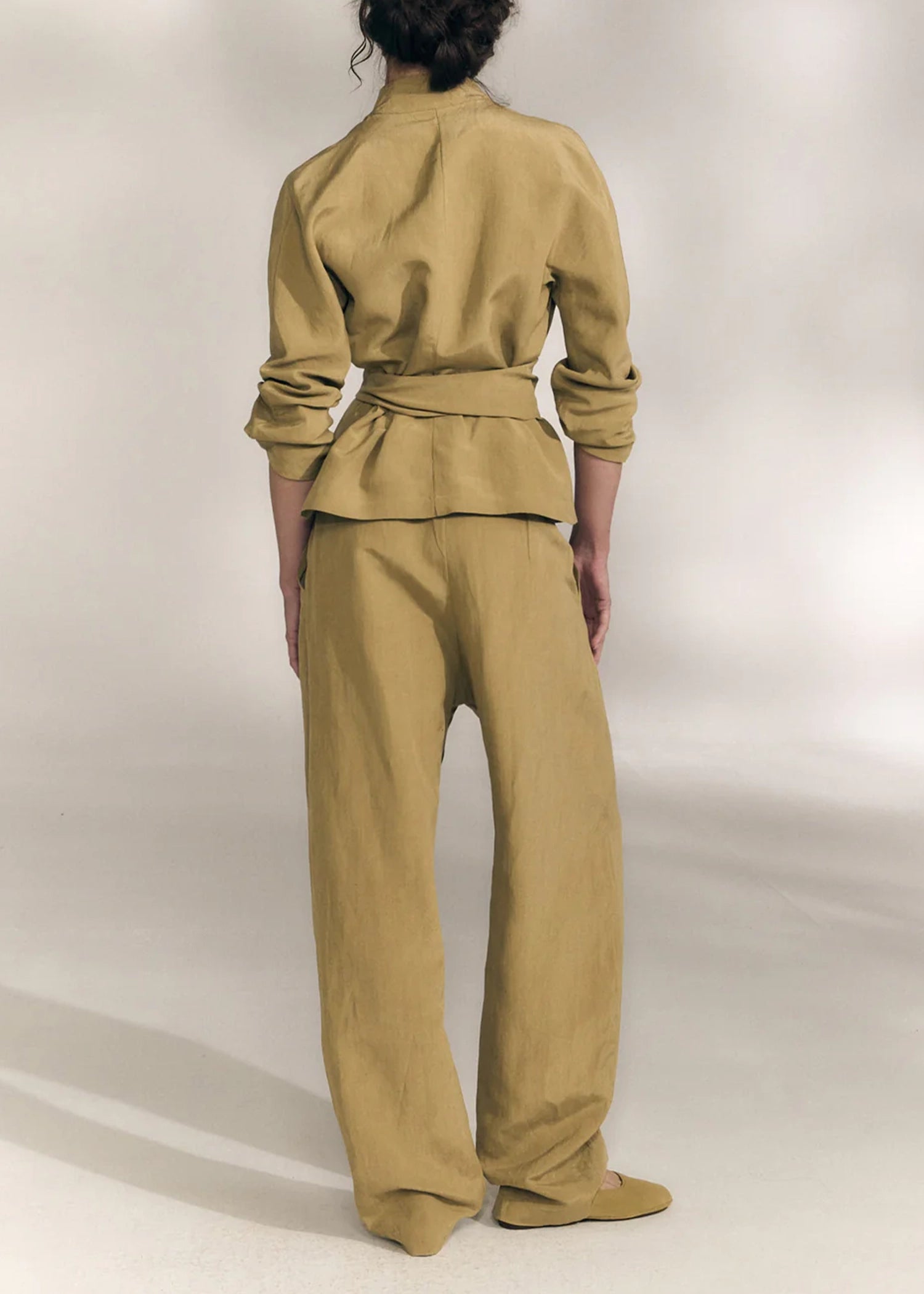 Cortana-Mel-Matte-Khaki-linen-silk-pants