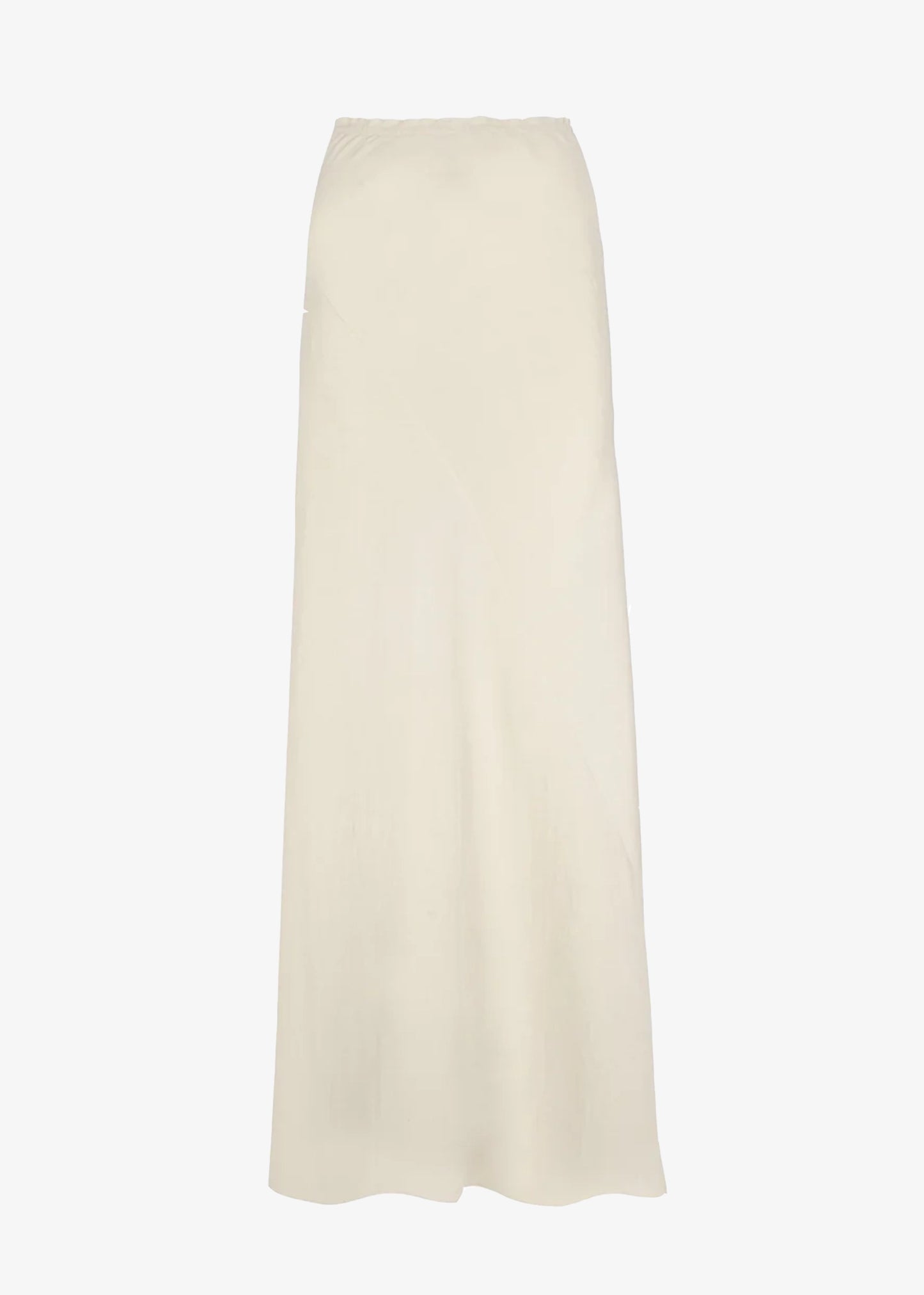 Cortana-Mona-Ivory-Linen-Silk-Skirt