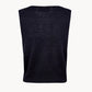 Cortana-Rinen-dark-navy-blue-linen-knit-vest