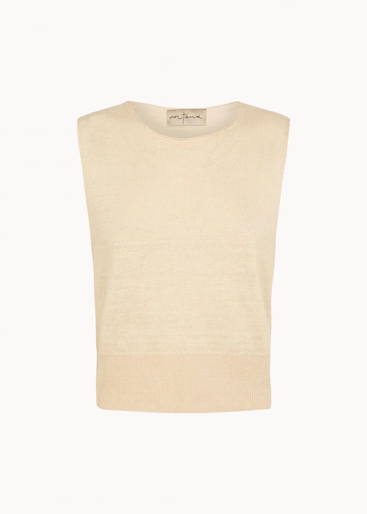 Cortana-Rinen-ivory-linen-knit-vest