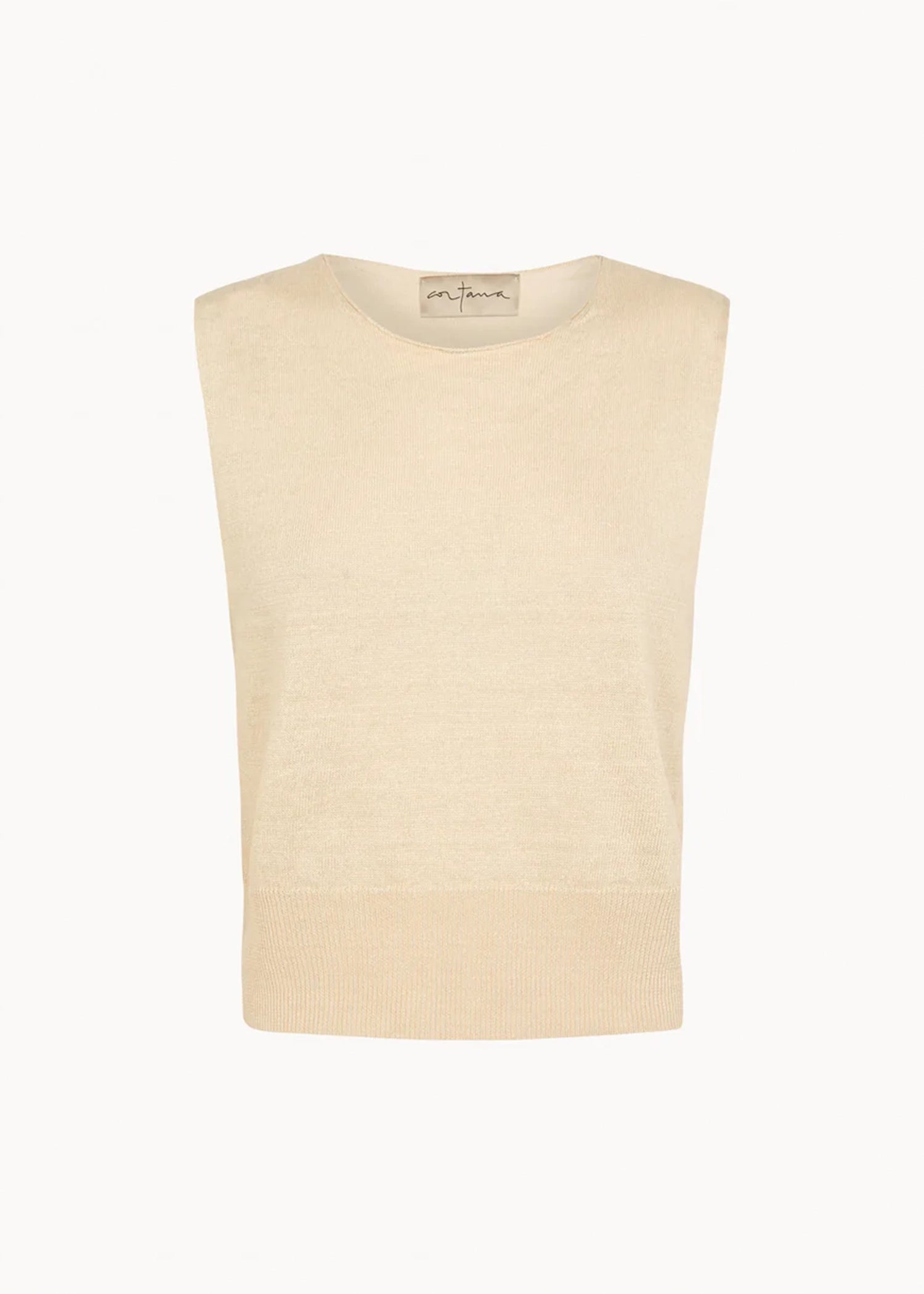 Cortana-Rinen-ivory-linen-knit-vest