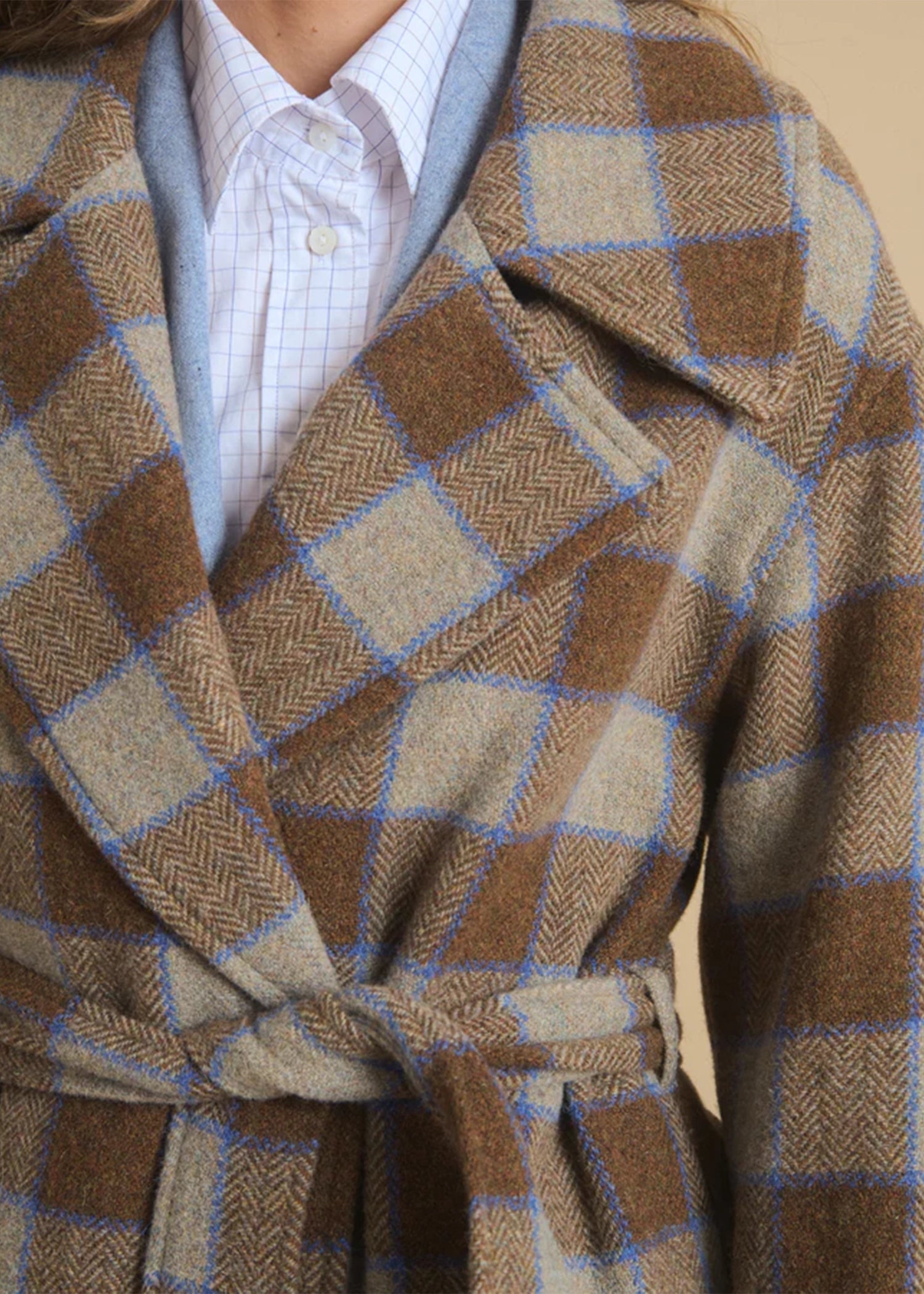 Diega-Malaco-Manteau-Coat-plaid