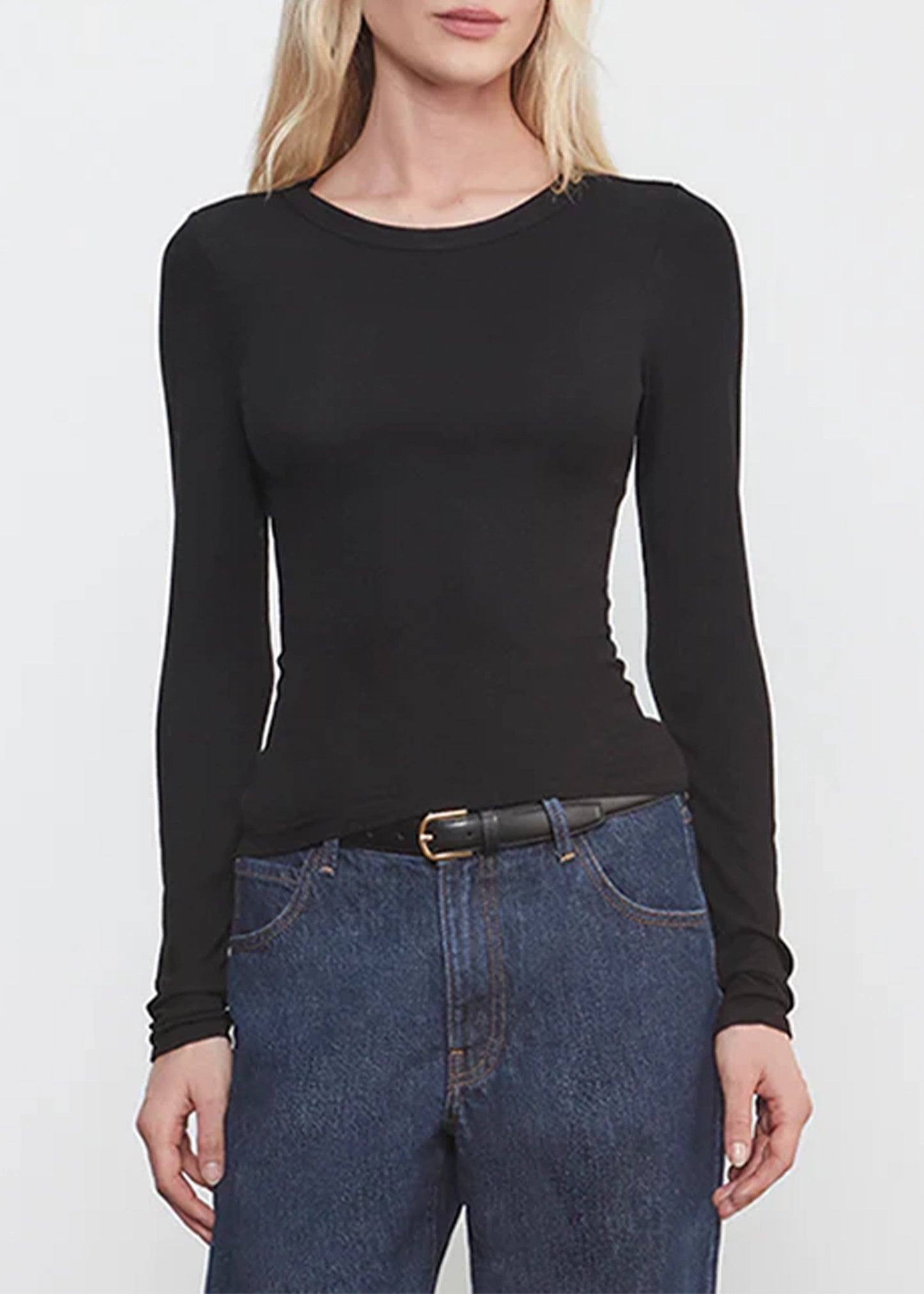 Enza-Costa-Silk-Rib-Essential-Crew-black