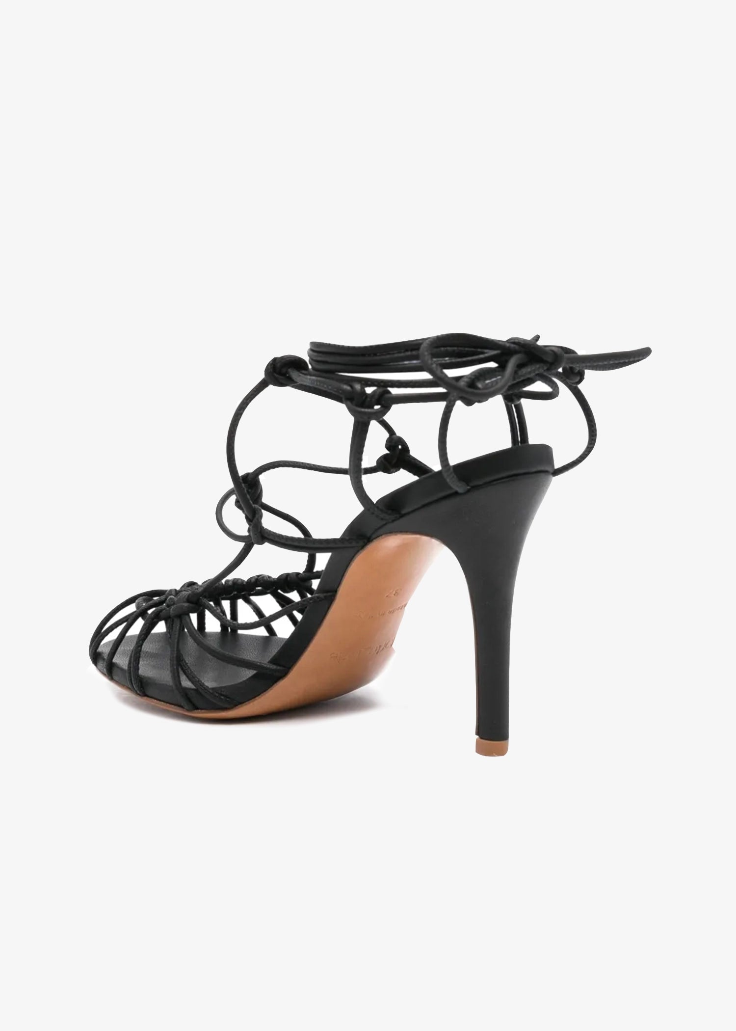  Forte-Forte-Thin-Heel-Sandals-Leather-Tubular-Laces