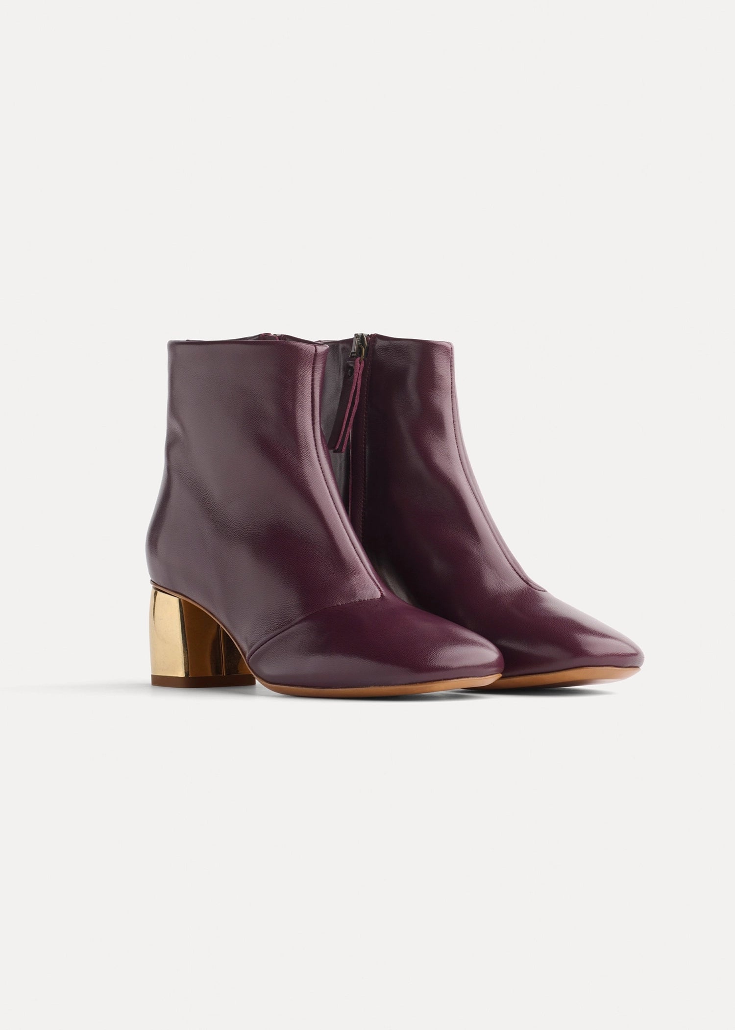 Forte-Forte-ankle-boots-gold–tone-heel