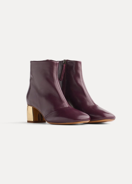 Forte-Forte-ankle-boots-gold–tone-heel